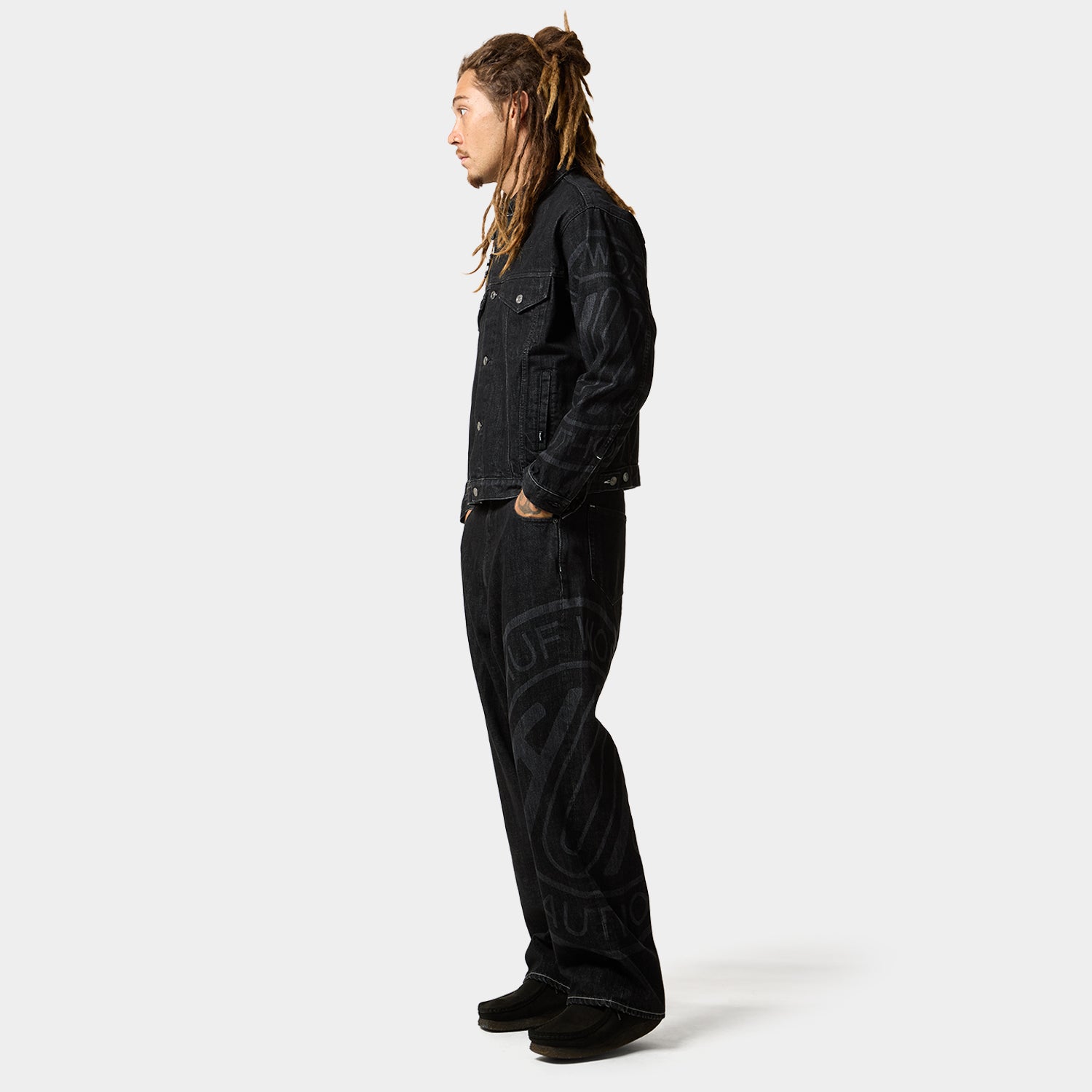 HUF (ハフ) Worldwide JP /()/ TOKEN DENIM JACKET商品 / INDIGO