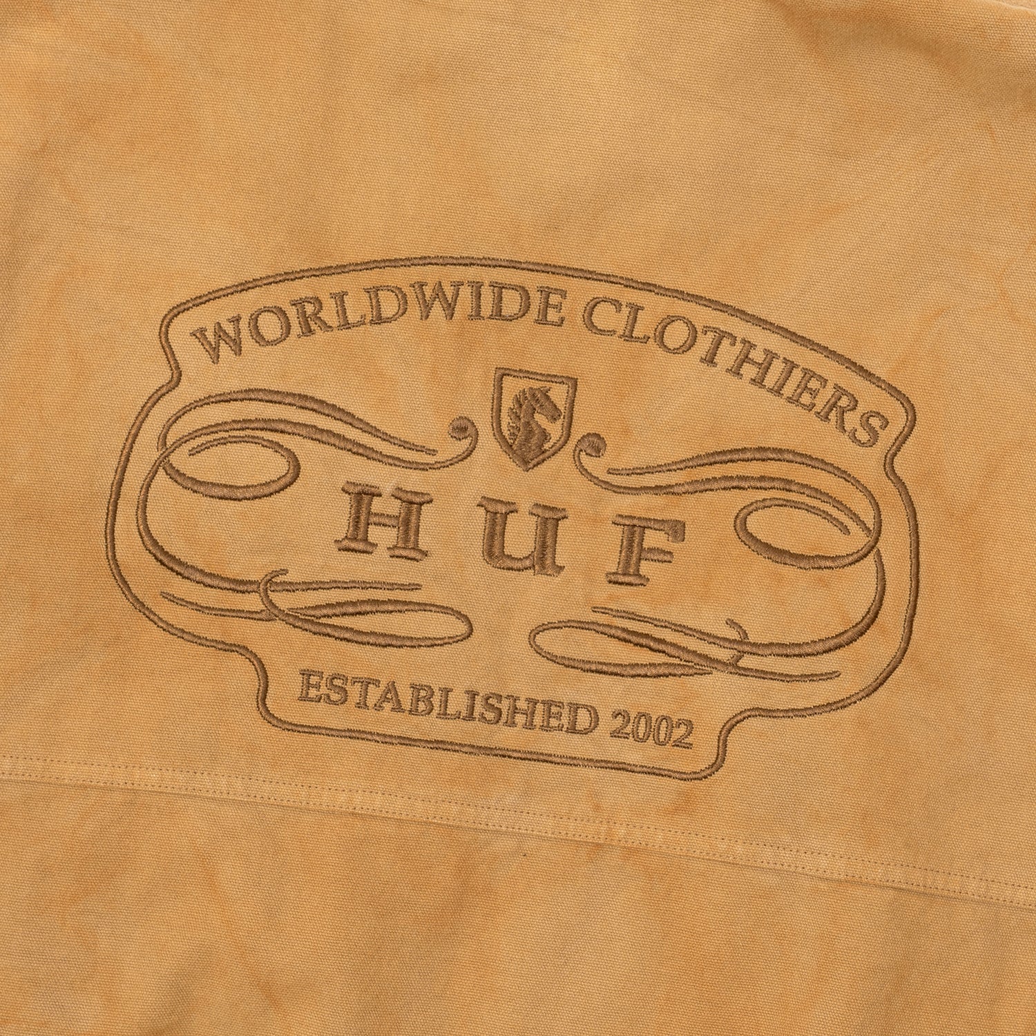 HUF (ハフ) Worldwide JP /JACKETS(ジャケット)/ WORLDWIDE CLOTHIERS HOODED JACKET商品 / BEIGE