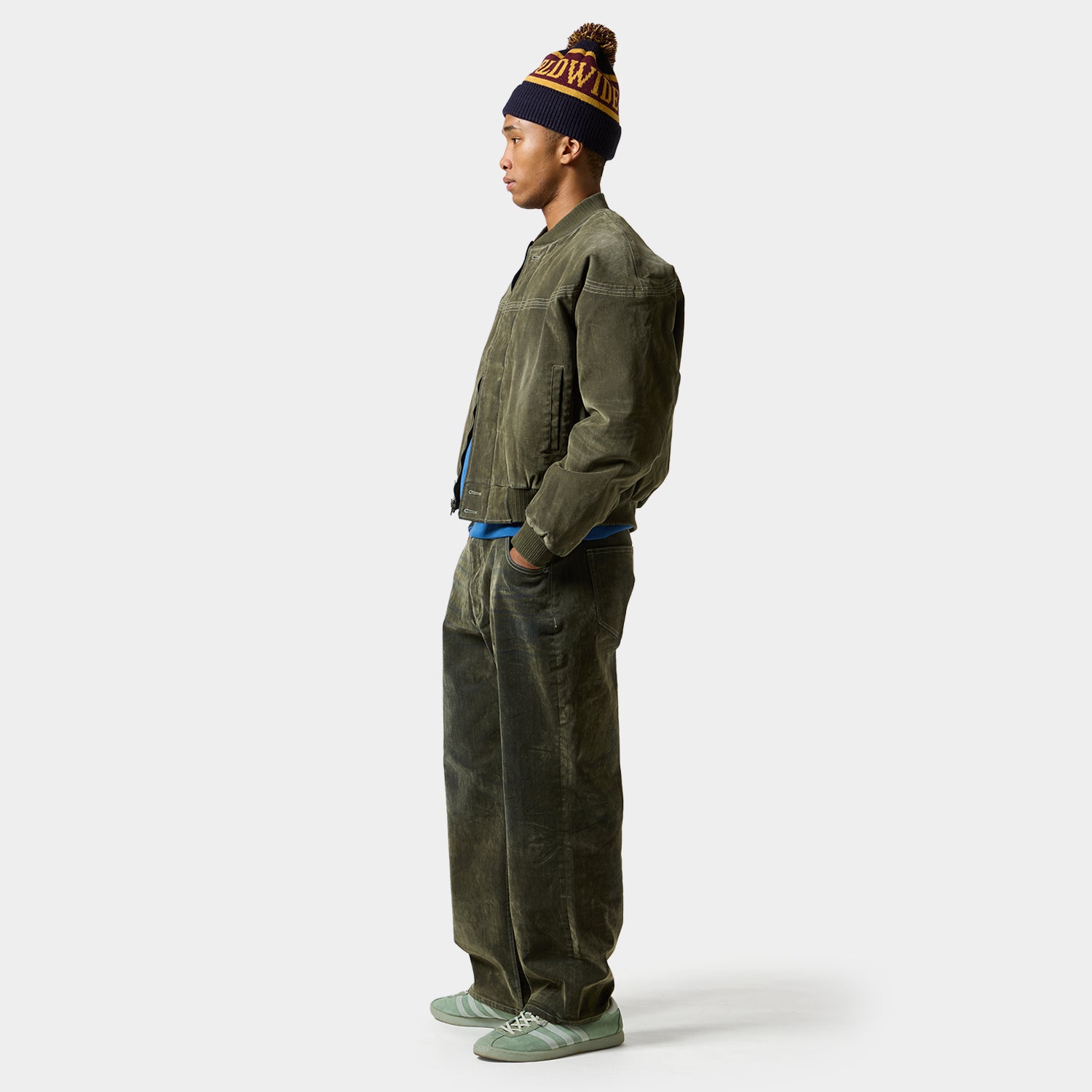 HUF (ハフ) Worldwide JP /JACKETS(ジャケット)/ HUF eightynine BOMBER JACKET商品 / OLIVE