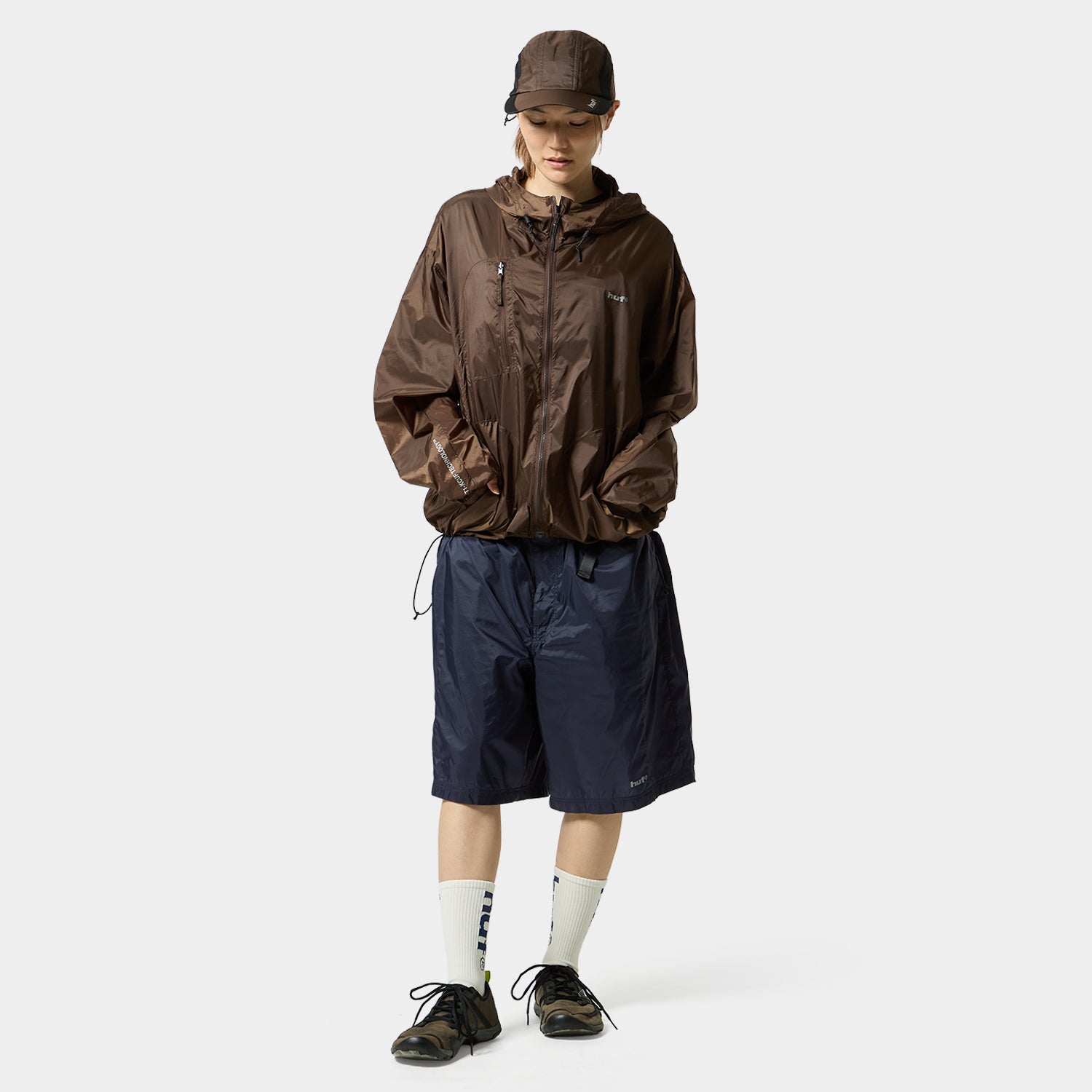 HUF (ハフ) Worldwide JP /JACKETS(ジャケット)/ CROSS CONDITIONS UL NYLON JACKET商品 / NAVY