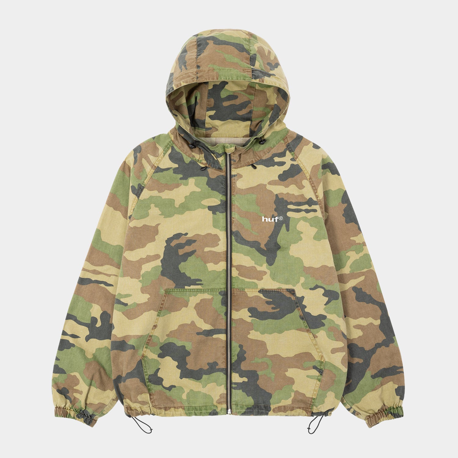 HUF (ハフ) Worldwide JP /JACKETS(ジャケット)/ HUF eightynine HOODED JACKET商品 / CAMO