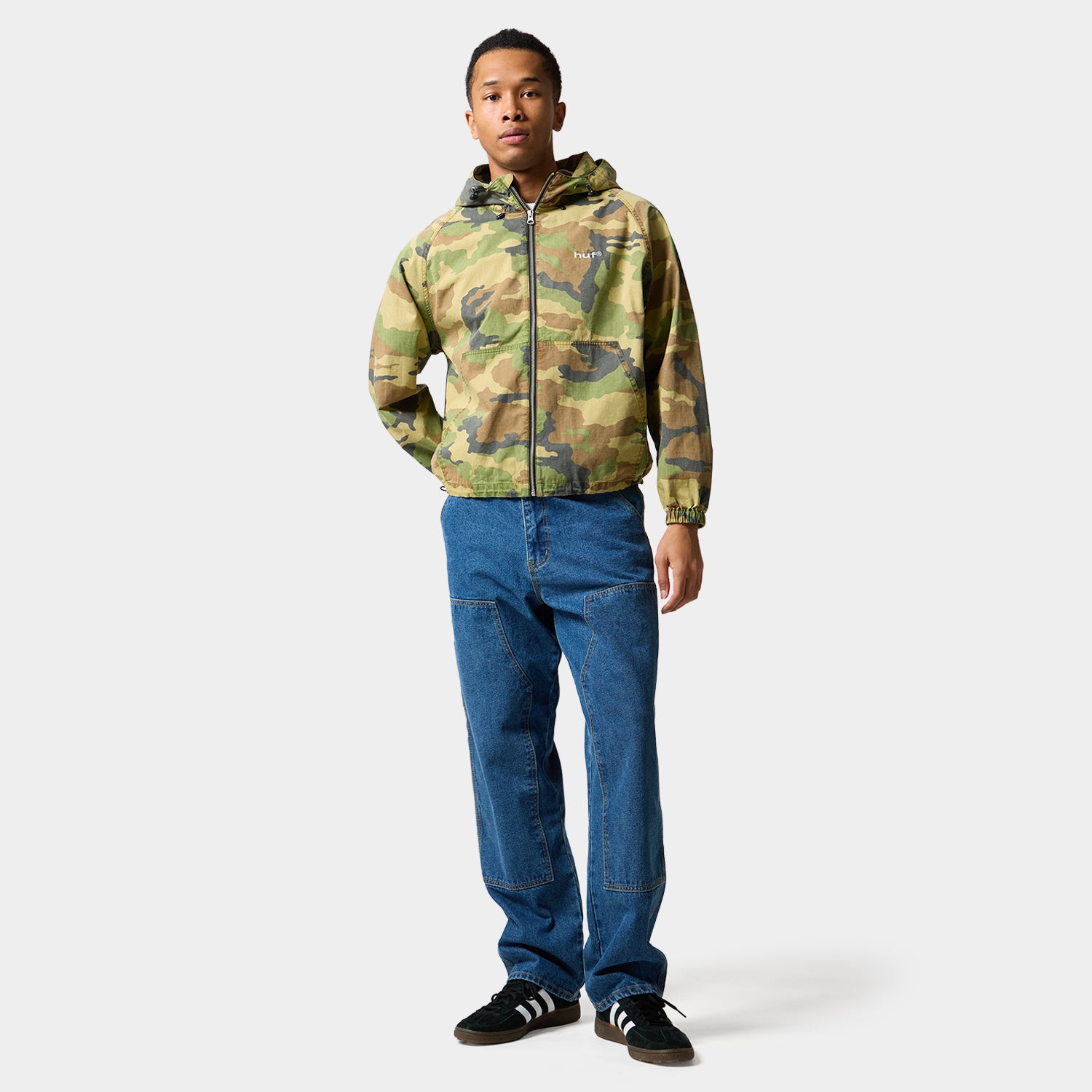 HUF (ハフ) Worldwide JP /JACKETS(ジャケット)/ HUF eightynine HOODED JACKET商品 / CAMO