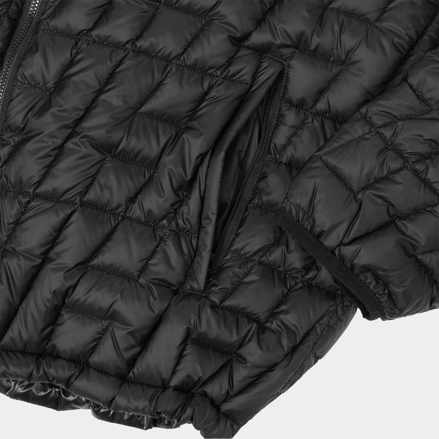 HUF (ハフ) Worldwide JP /JACKETS(ジャケット)/ HUF X TAION CASCADE PACKABLE HOODED DOWN JACKET商品 / BLACK