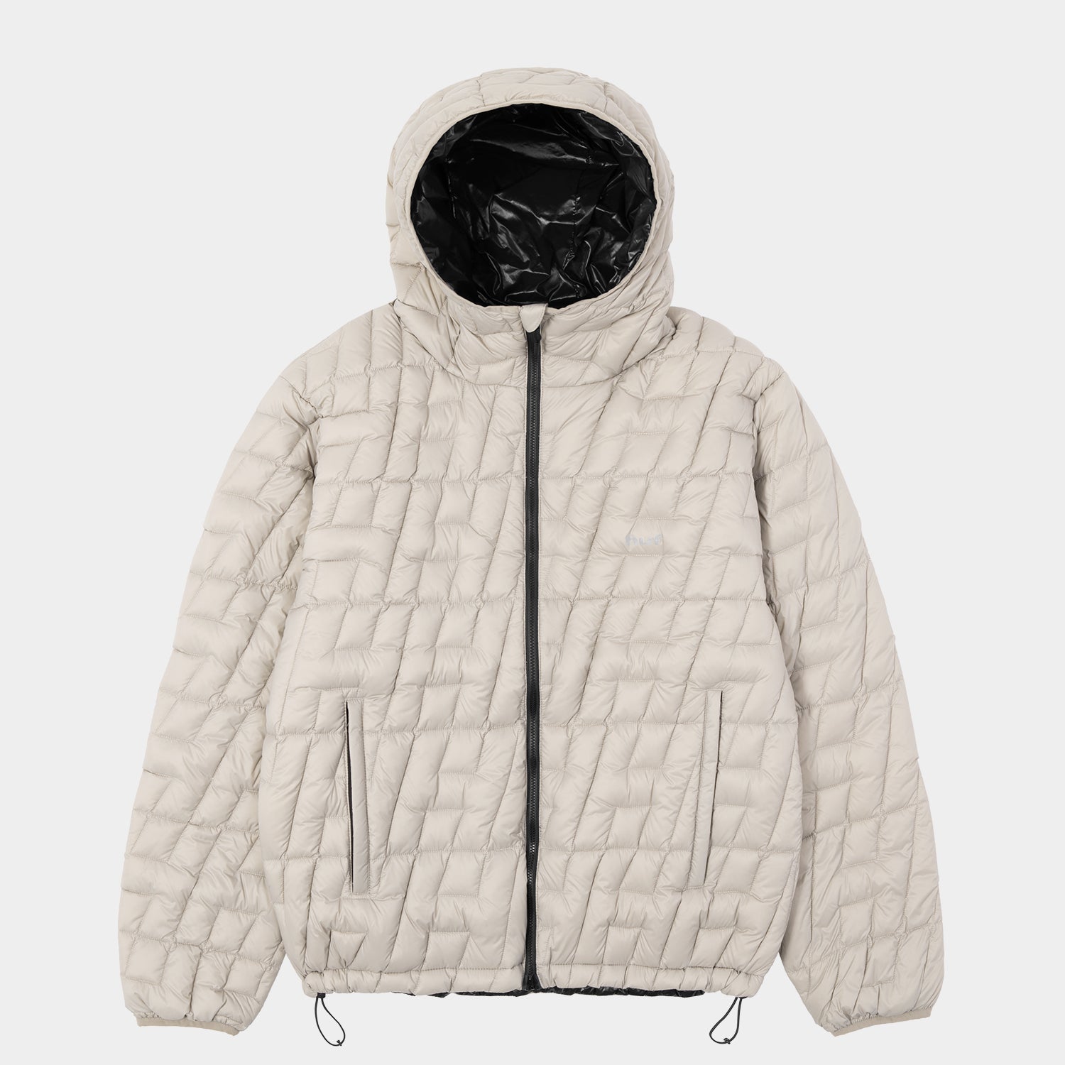 HUF (ハフ) Worldwide JP /JACKETS(ジャケット)/ HUF X TAION CASCADE PACKABLE HOODED DOWN JACKET商品 / BLACK