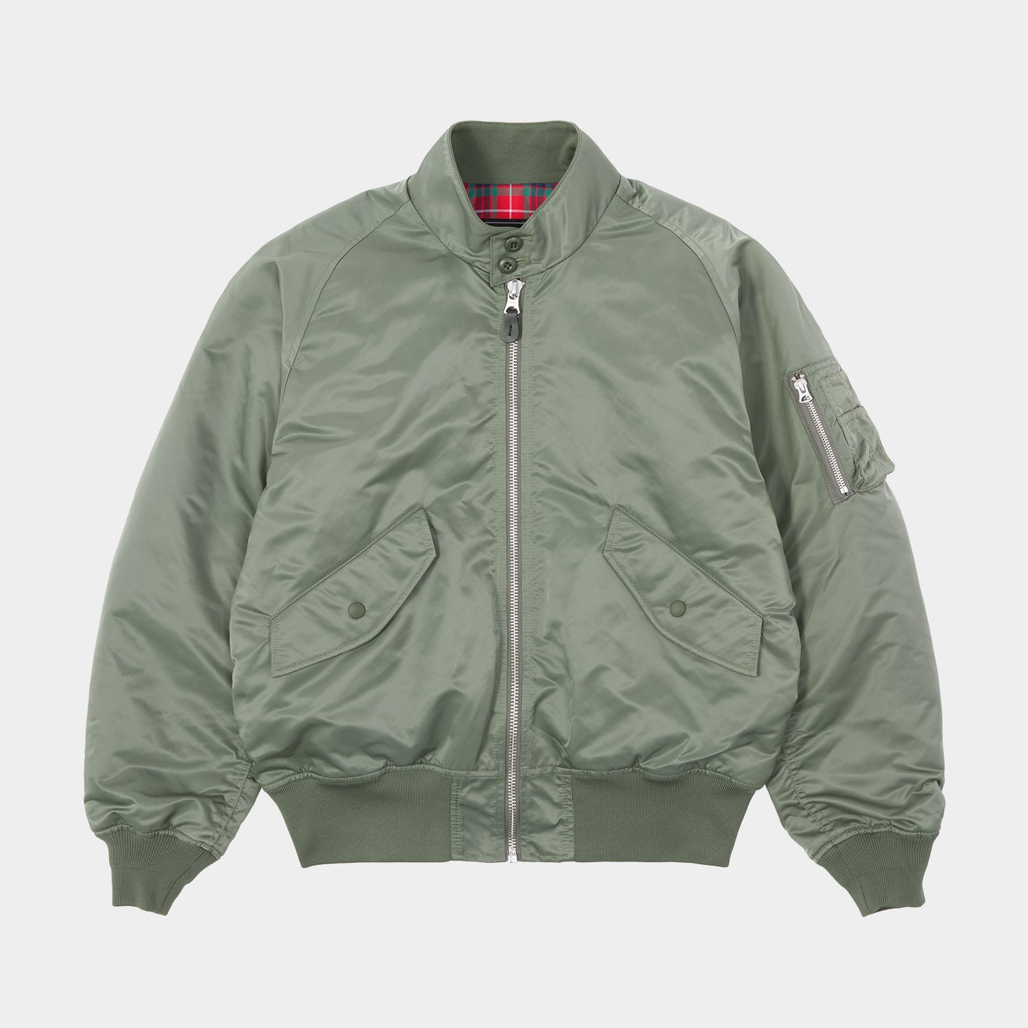 HUF (ハフ) Worldwide JP /JACKETS(ジャケット)/ HUF X BARACUTA G9 MA-1 JACKET商品 / OLIVE