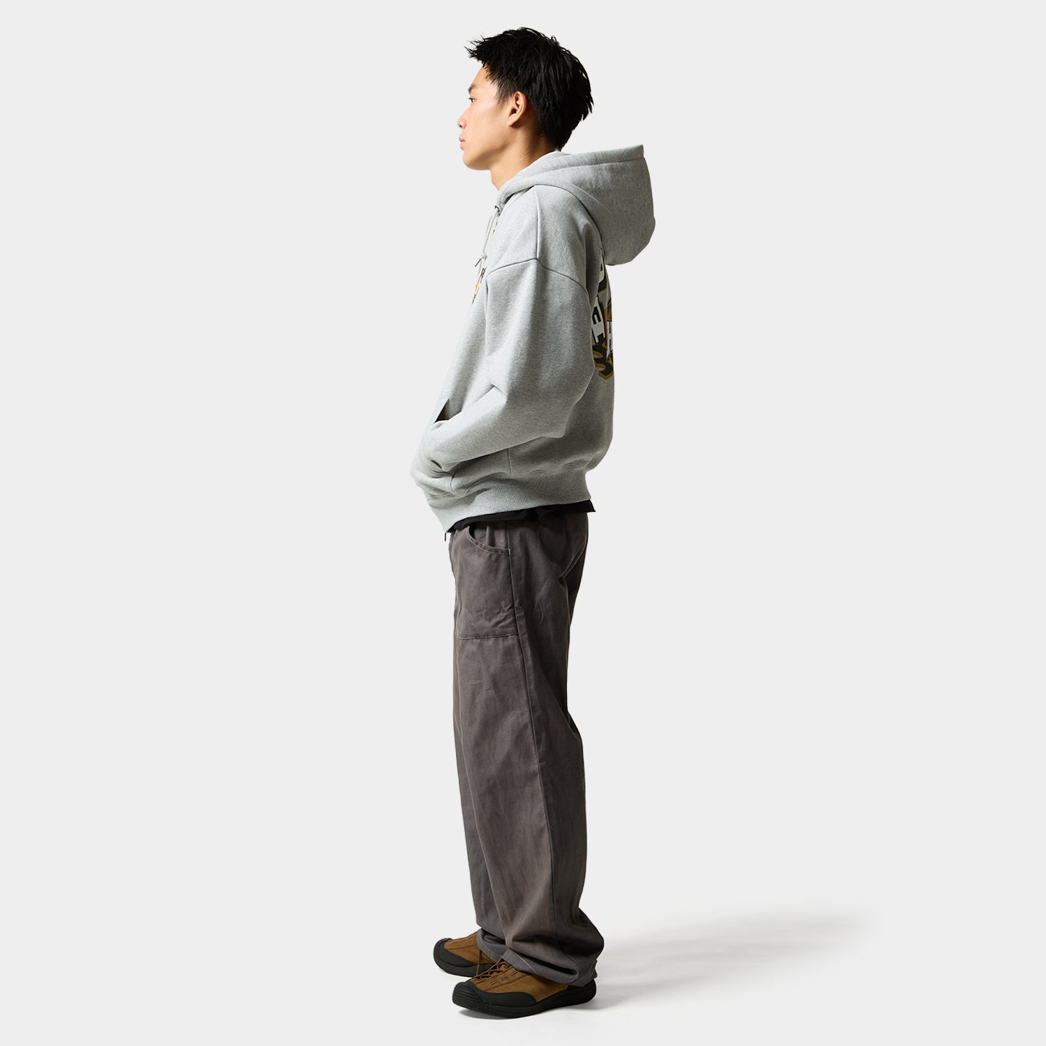 HUF (ハフ) Worldwide JP /HOODIES(パーカー)/ HUF X EVISEN HUFUJI ZIP HOODIE商品 / BLACK