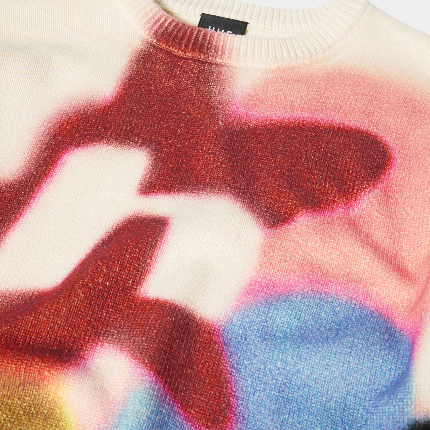 HUF (ハフ) Worldwide JP /KNITS & SWEATERS(ニット&セーター)/ SOFT FOCUS CREWNECK SWEATER商品 / MULTI