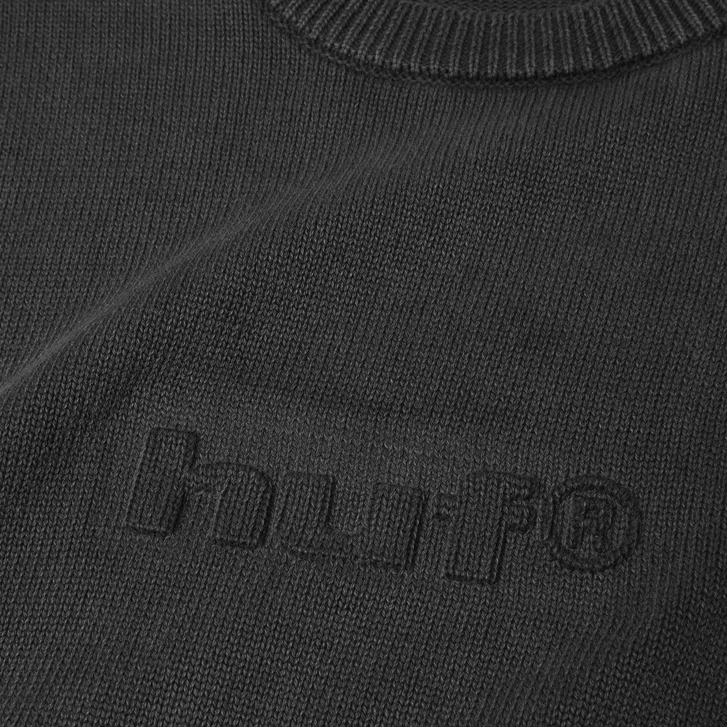 HUF (ハフ) Worldwide JP /KNITS & SWEATERS(ニット&セーター)/ PACIFIC WASH EMBOSSED CREWNECK商品 / BLUE