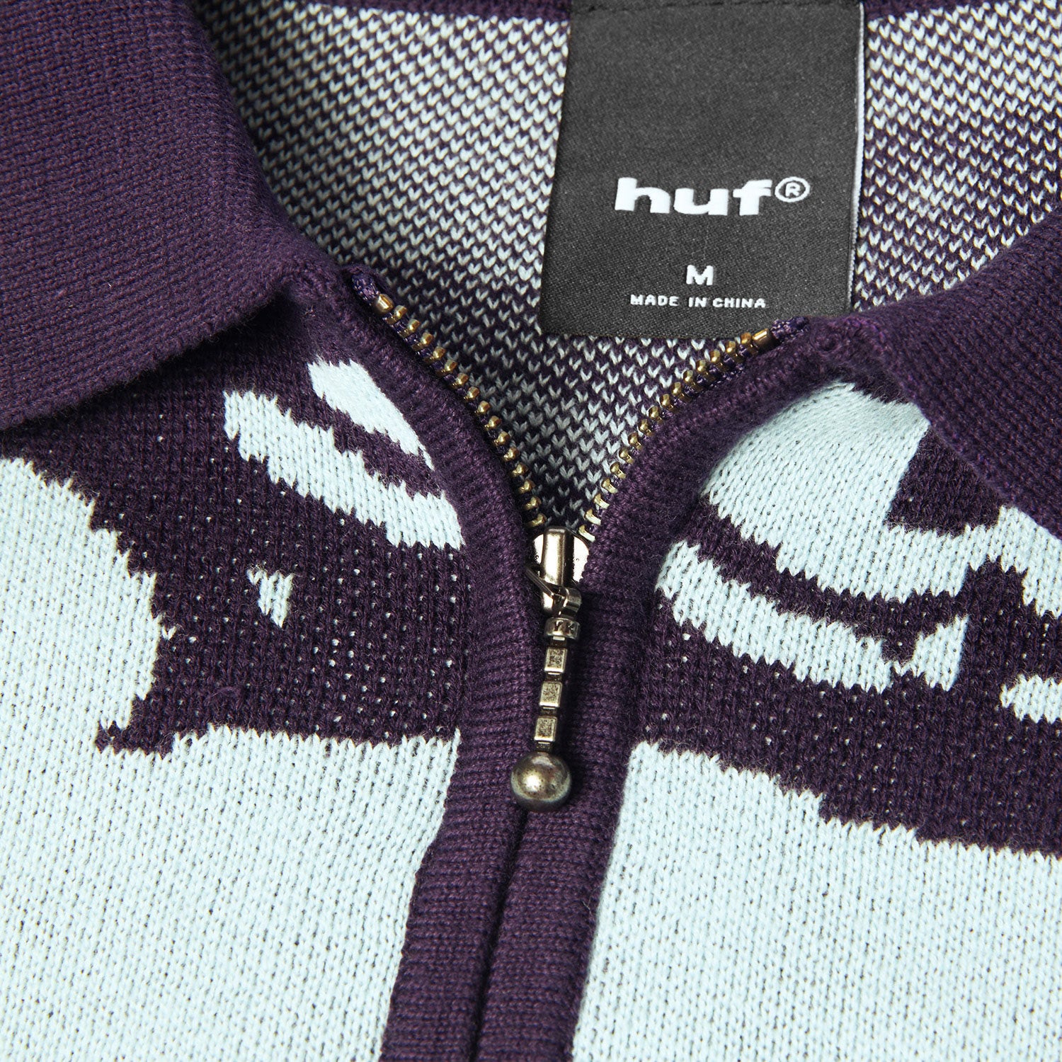 HUF (ハフ) Worldwide JP /KNITS & SWEATERS(ニット&セーター)/ FANTASIES KNIT TOP商品 / BROWN