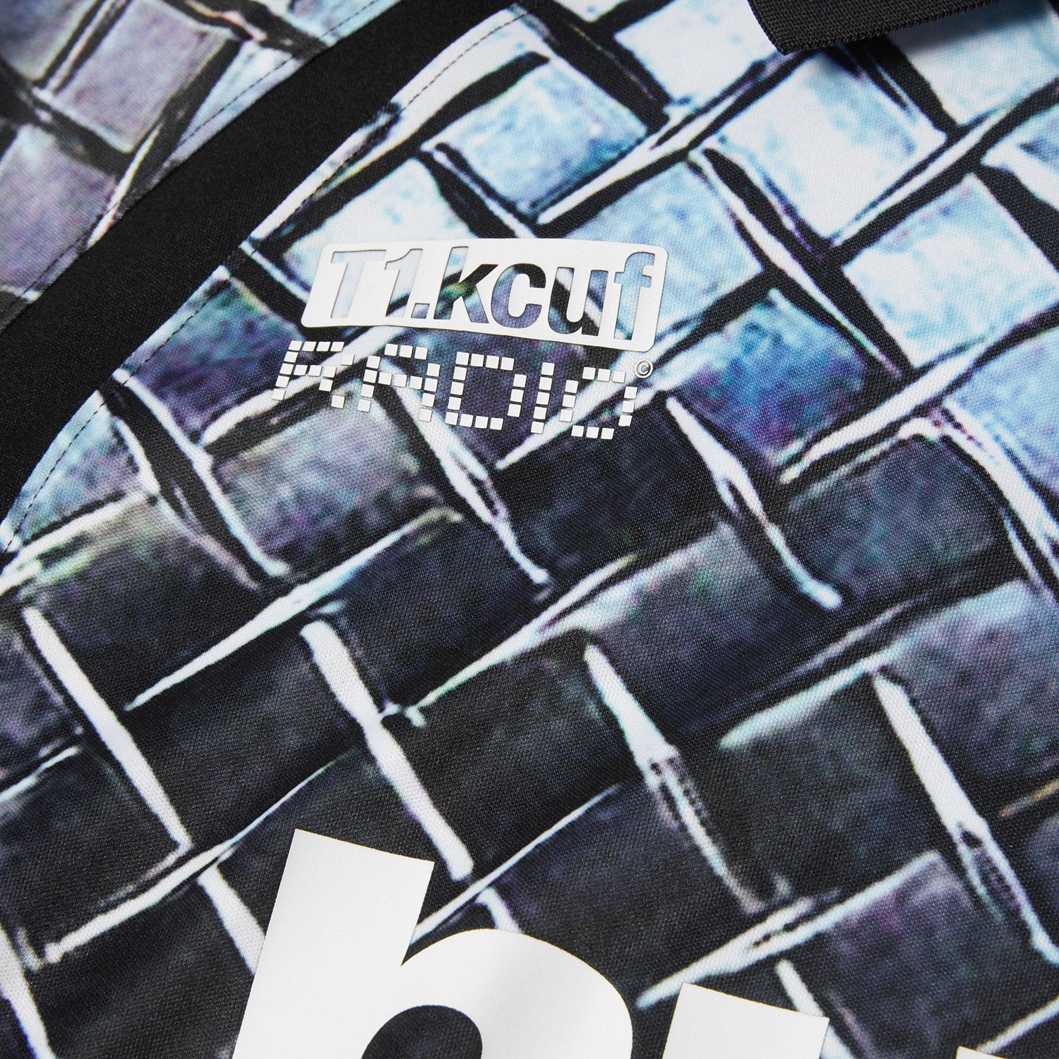 HUF (ハフ) Worldwide JP /TOPS & SHIRTS(トップス&シャツ)/ DIAMOND PLATE JERSEY商品 / BLACK