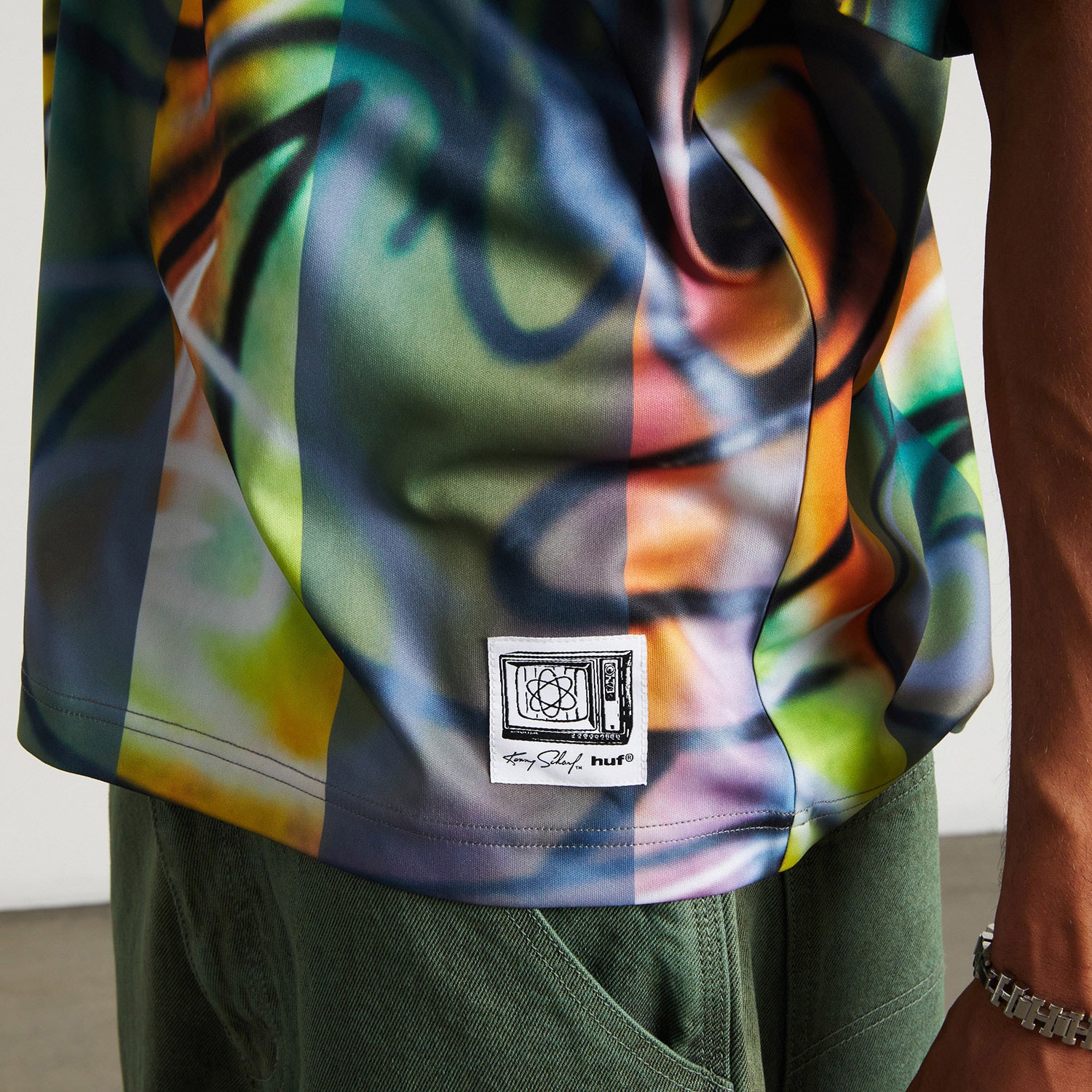 HUF (ハフ) Worldwide JP /TOPS & SHIRTS(トップス&シャツ)/ KENNY SCHARF MULTITUD SOCCER JERSEY商品 / MULTI