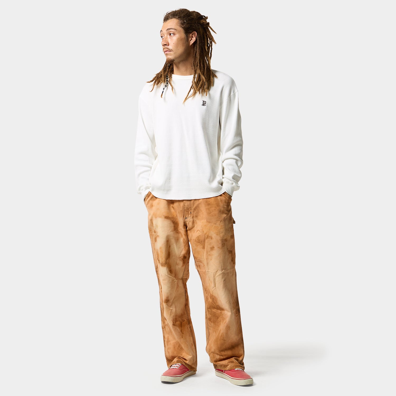 HUF (ハフ) Worldwide JP /TOPS & SHIRTS(トップス&シャツ)/ MEGABLAST LS THERMAL商品 / NATURAL