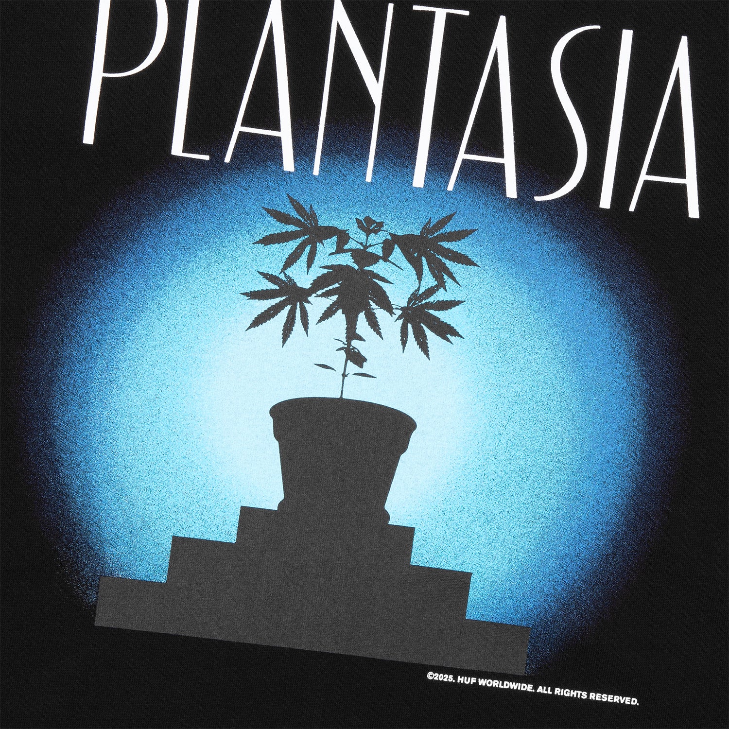 HUF (ハフ) Worldwide JP /TOPS & SHIRTS(トップス&シャツ)/ PLANTASIA DOUBLE LAYER LS TOP商品 / BLACK