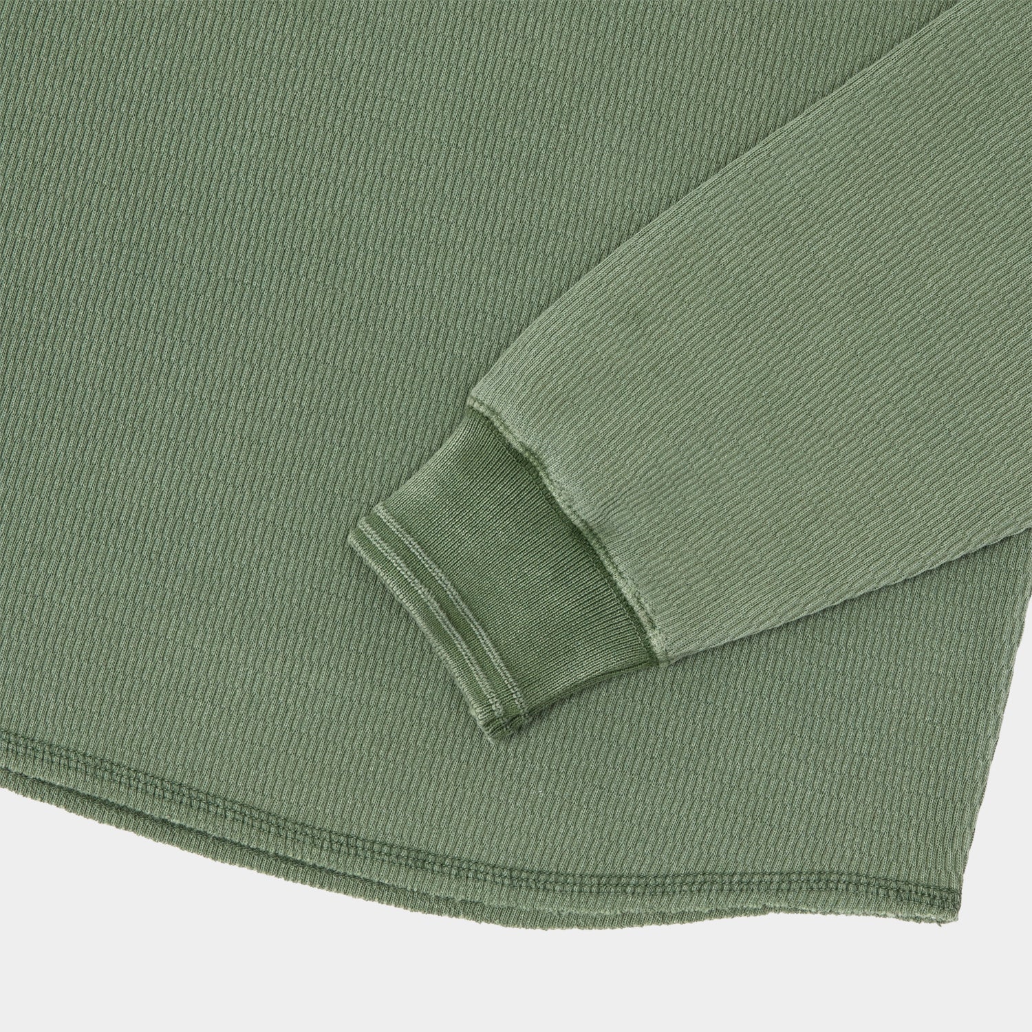 HUF (ハフ) Worldwide JP /TOPS & SHIRTS(トップス&シャツ)/ STRETCH LOGO HENRY THERMAL商品 / DARK OLIVE
