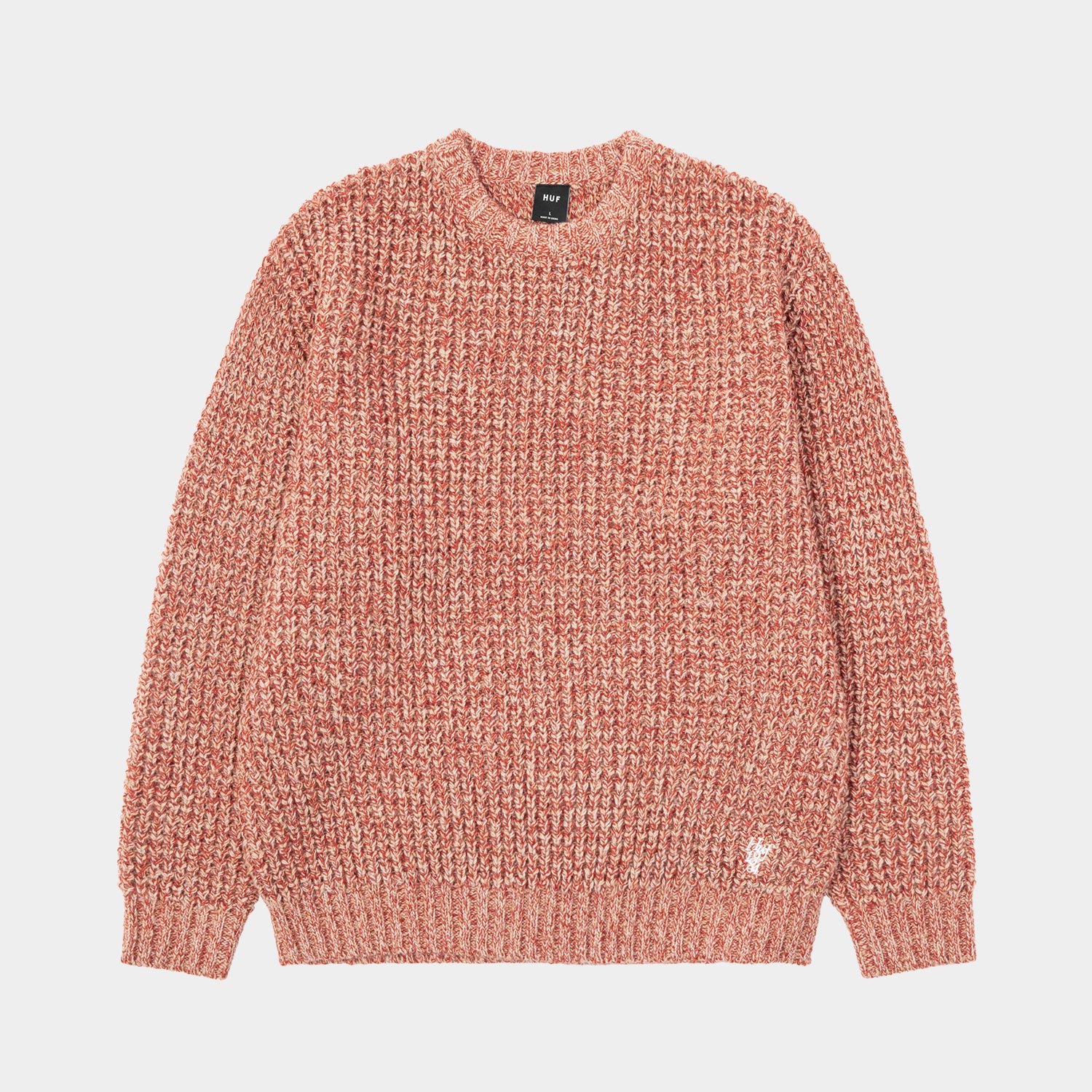 HUF (ハフ) Worldwide JP /KNITS & SWEATERS(ニット&セーター)/ 1984 MELANGE SWEATER商品 / BROWN