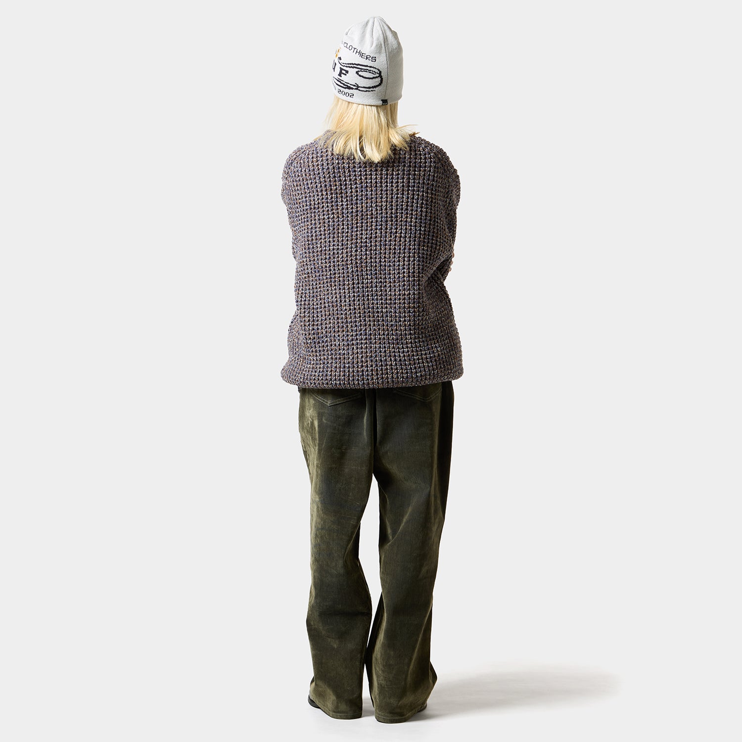 HUF (ハフ) Worldwide JP /KNITS & SWEATERS(ニット&セーター)/ 1984 MELANGE SWEATER商品 / BROWN