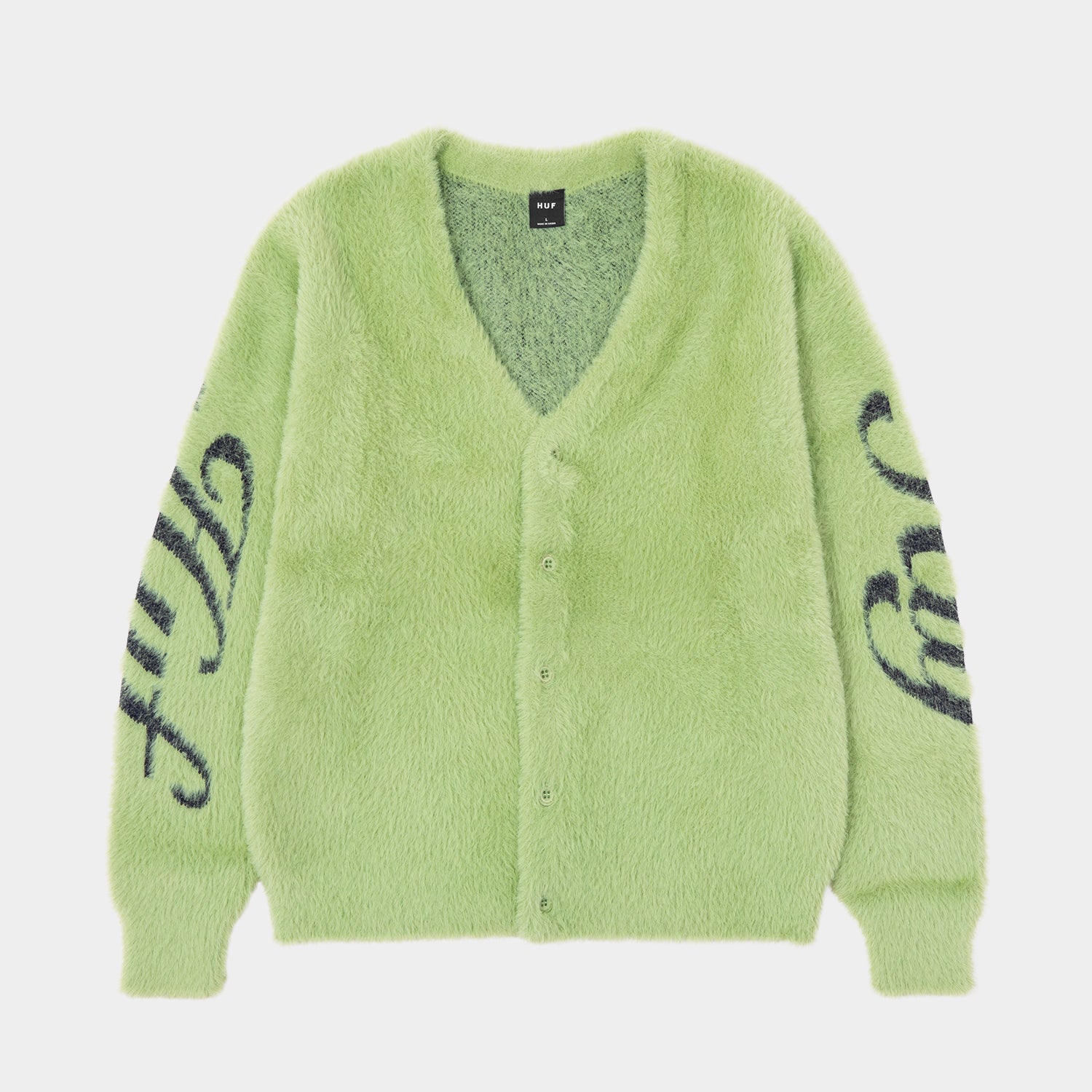 HUF (ハフ) Worldwide JP /KNITS & SWEATERS(ニット&セーター)/ THE CROWN CARDIGAN商品 / PISTACHIO