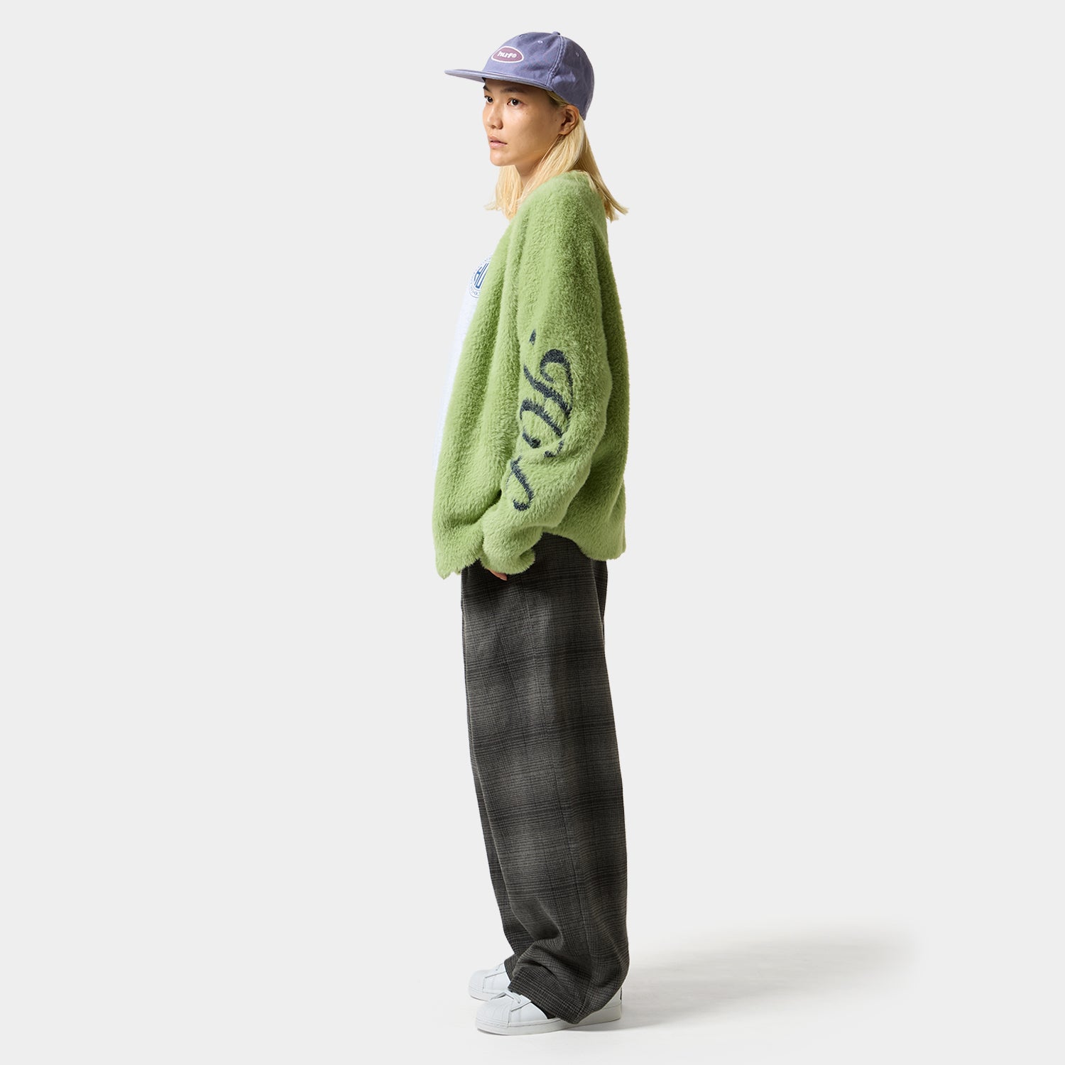 HUF (ハフ) Worldwide JP /KNITS & SWEATERS(ニット&セーター)/ THE CROWN CARDIGAN商品 / PISTACHIO