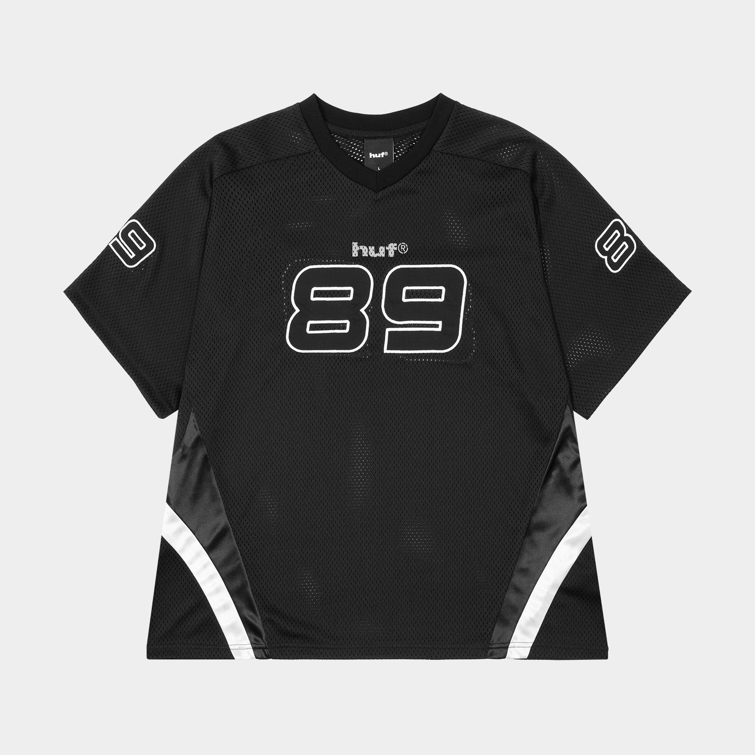 HUF (ハフ) Worldwide JP /TOPS & SHIRTS(トップス&シャツ)/ CROSS CONDITIONS FOOTBALL CREW商品 / BLACK