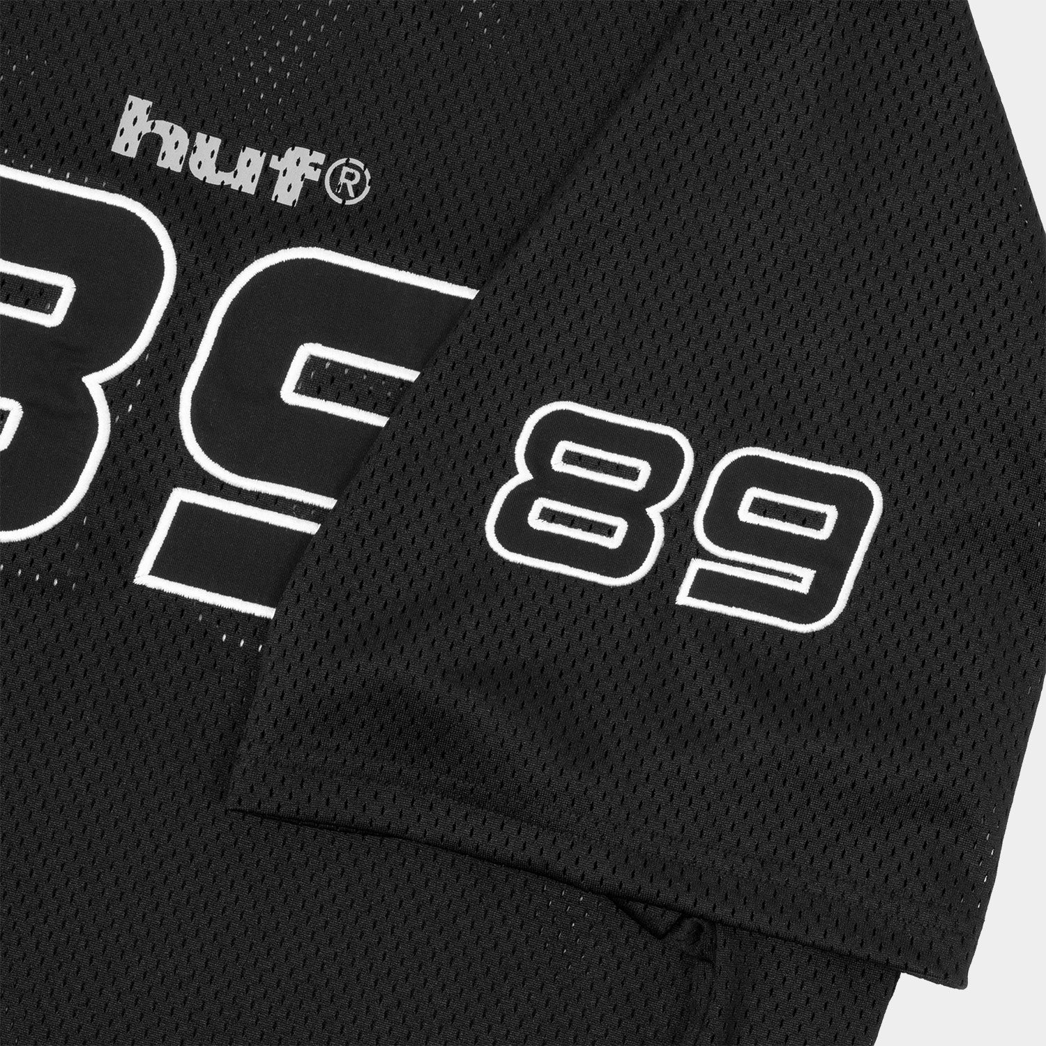 HUF (ハフ) Worldwide JP /TOPS & SHIRTS(トップス&シャツ)/ CROSS CONDITIONS FOOTBALL CREW商品 / BLACK