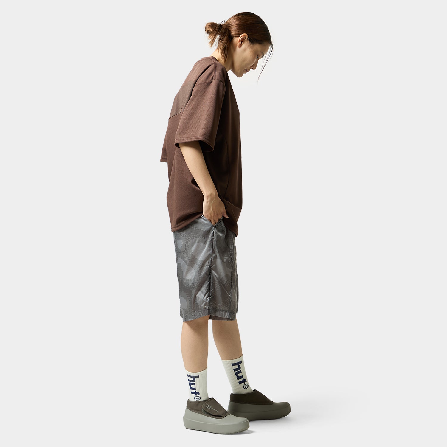 HUF (ハフ) Worldwide JP /TOPS & SHIRTS(トップス&シャツ)/ CROSS CONDITIONS BC TECH TEE商品 / NAVY