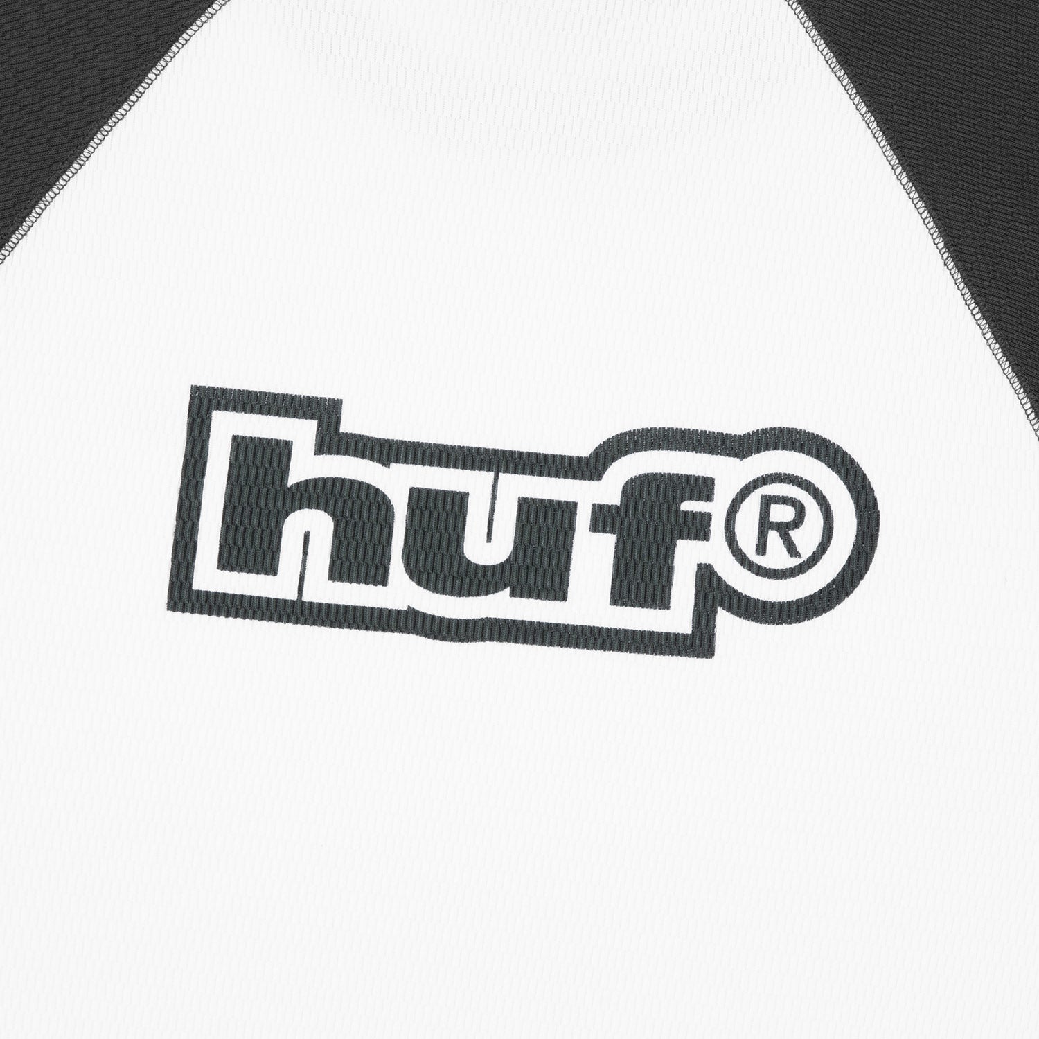 HUF (ハフ) Worldwide JP /TOPS & SHIRTS(トップス&シャツ)/ 89 OUTLINE LS RAGLAN商品 / BLACK