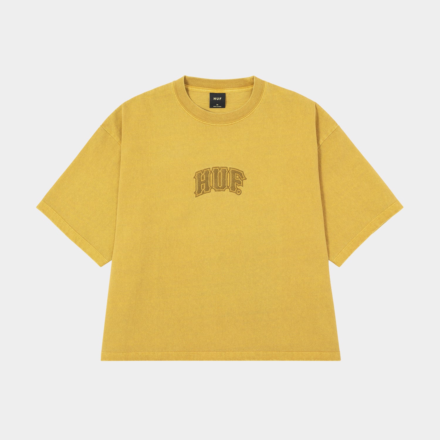 HUF (ハフ) Worldwide JP /TOPS & SHIRTS(トップス&シャツ)/ CLASSIC ARCH WIDE CREW商品 / YELLOW