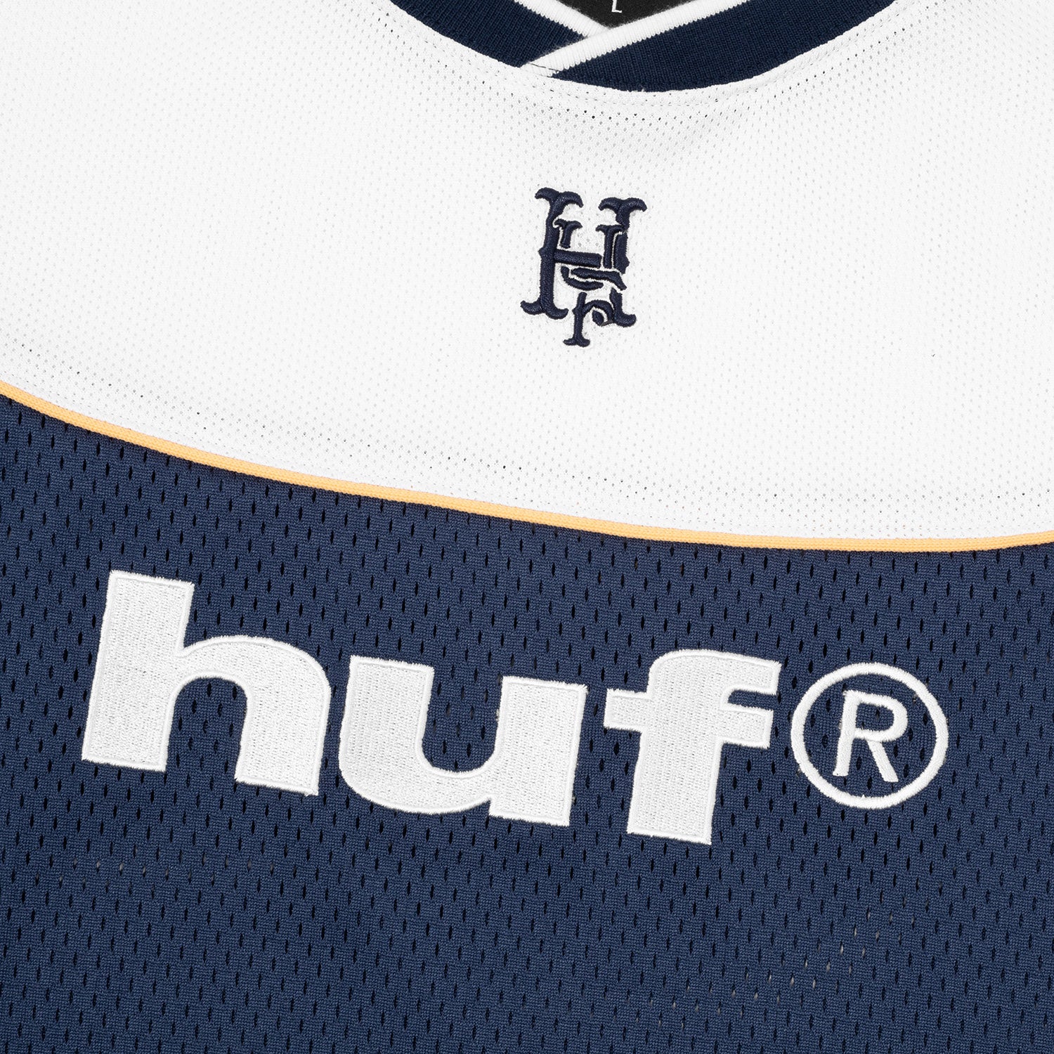 HUF (ハフ) Worldwide JP /TOPS & SHIRTS(トップス&シャツ)/ HUF eightynine FOOTBALL TOP商品 / NAVY
