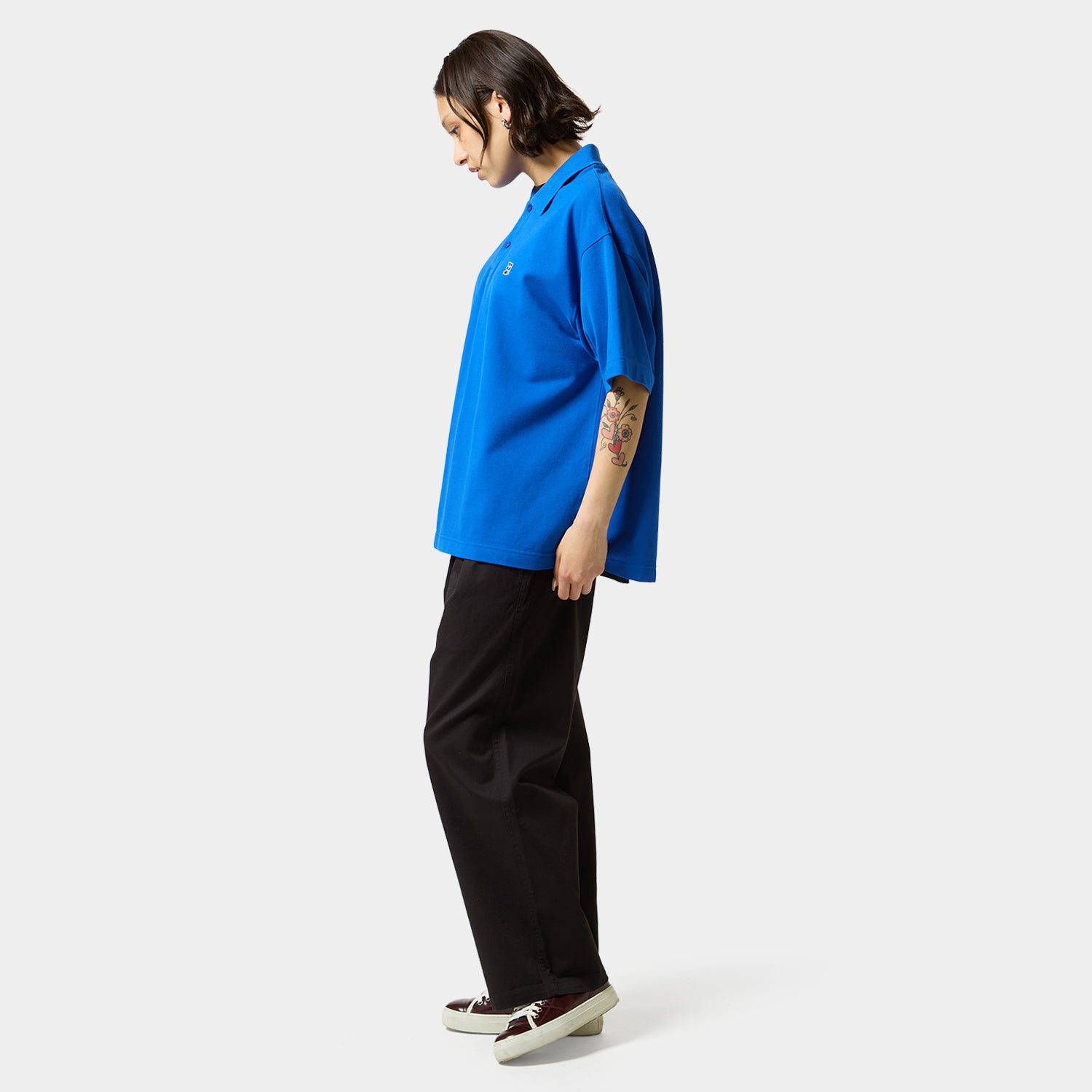 HUF (ハフ) Worldwide JP /TOPS & SHIRTS(トップス&シャツ)/ MEGABLAST POLO TOP商品 / ROSE