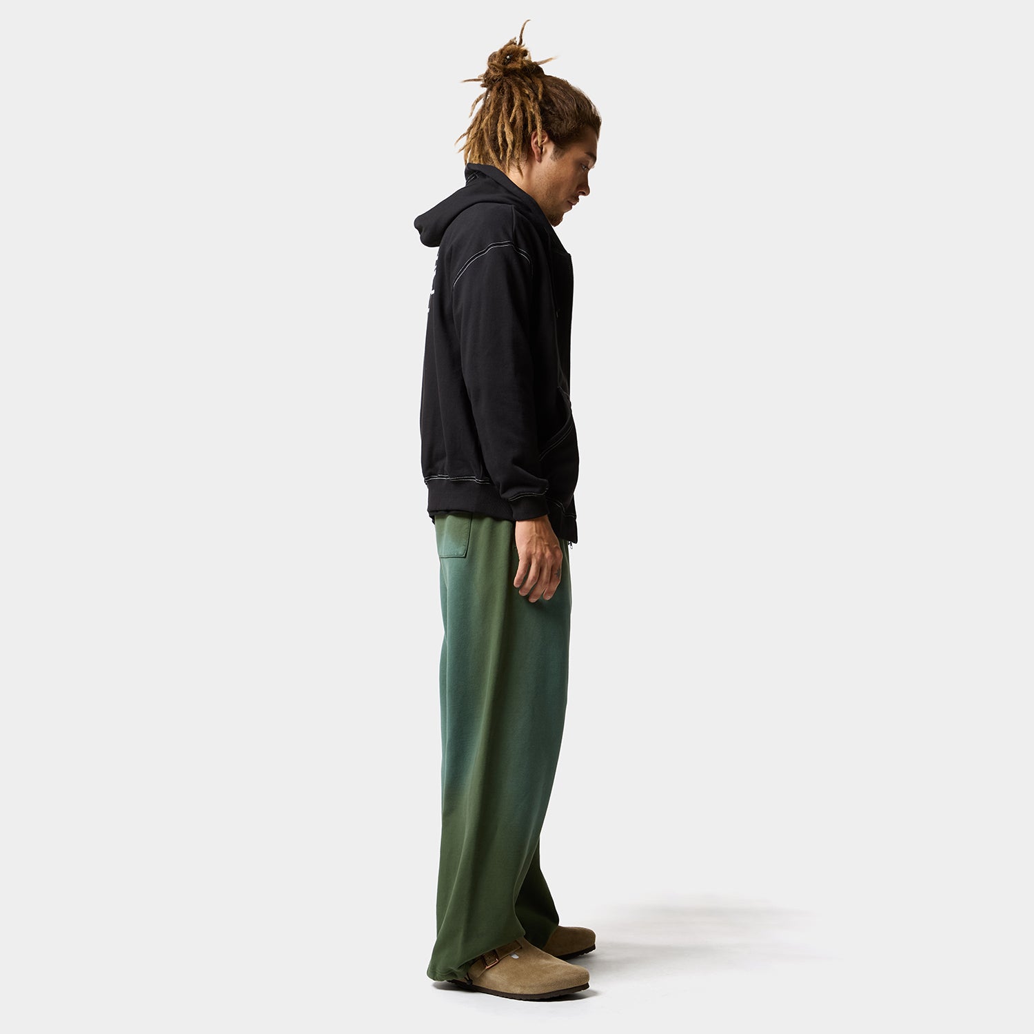 HUF (ハフ) Worldwide JP /HOODIES(パーカー)/ STRETCH FULL ZIP HOODIE商品 / ASH