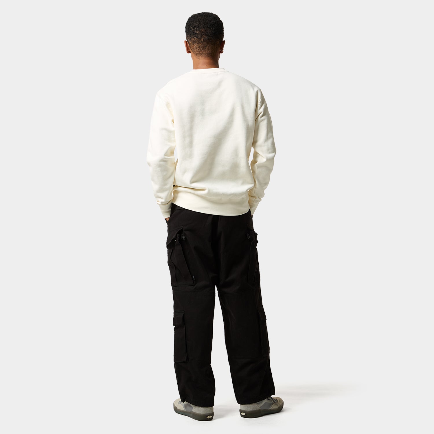 HUF (ハフ) Worldwide JP /SWEATSHIRTS(スウェットシャツ)/ TRANSIT AUTHORITY CREWNECK商品 / BLEACH