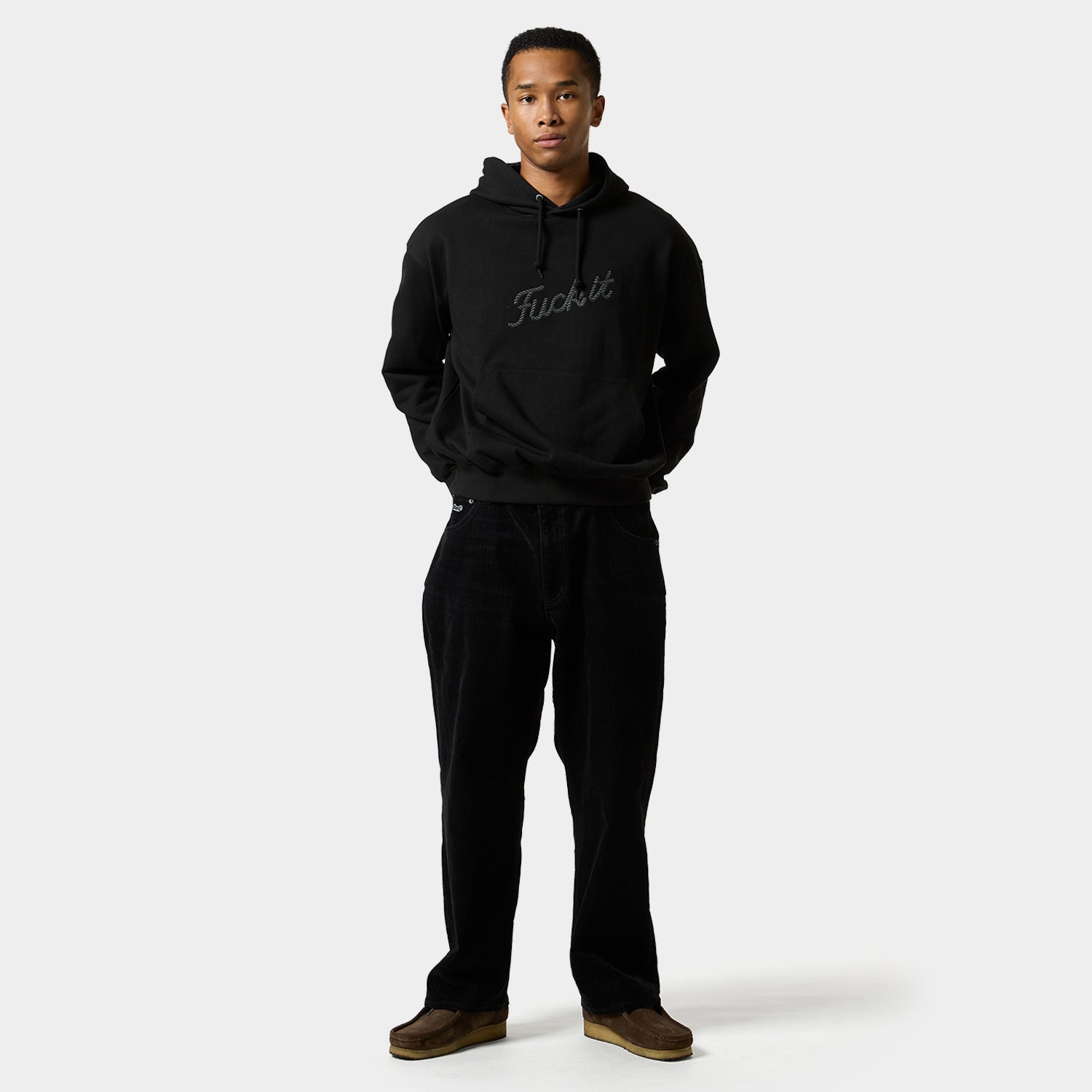 HUF (ハフ) Worldwide JP /HOODIES(パーカー)/ LASSO HOODIE商品 / BLACK