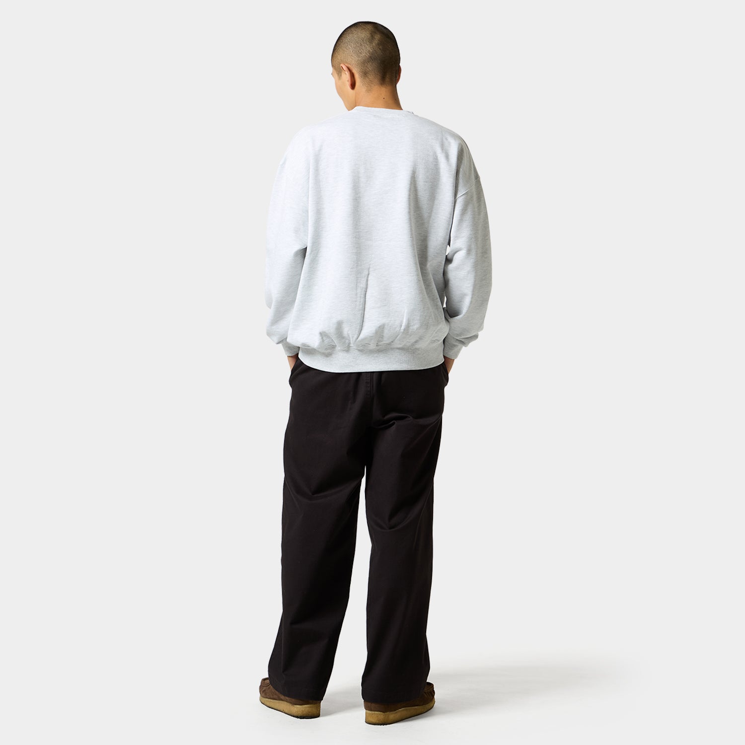HUF (ハフ) Worldwide JP /SWEATSHIRTS(スウェットシャツ)/ EVERYBODY GET LOOSE CREW商品 / ASH GREY