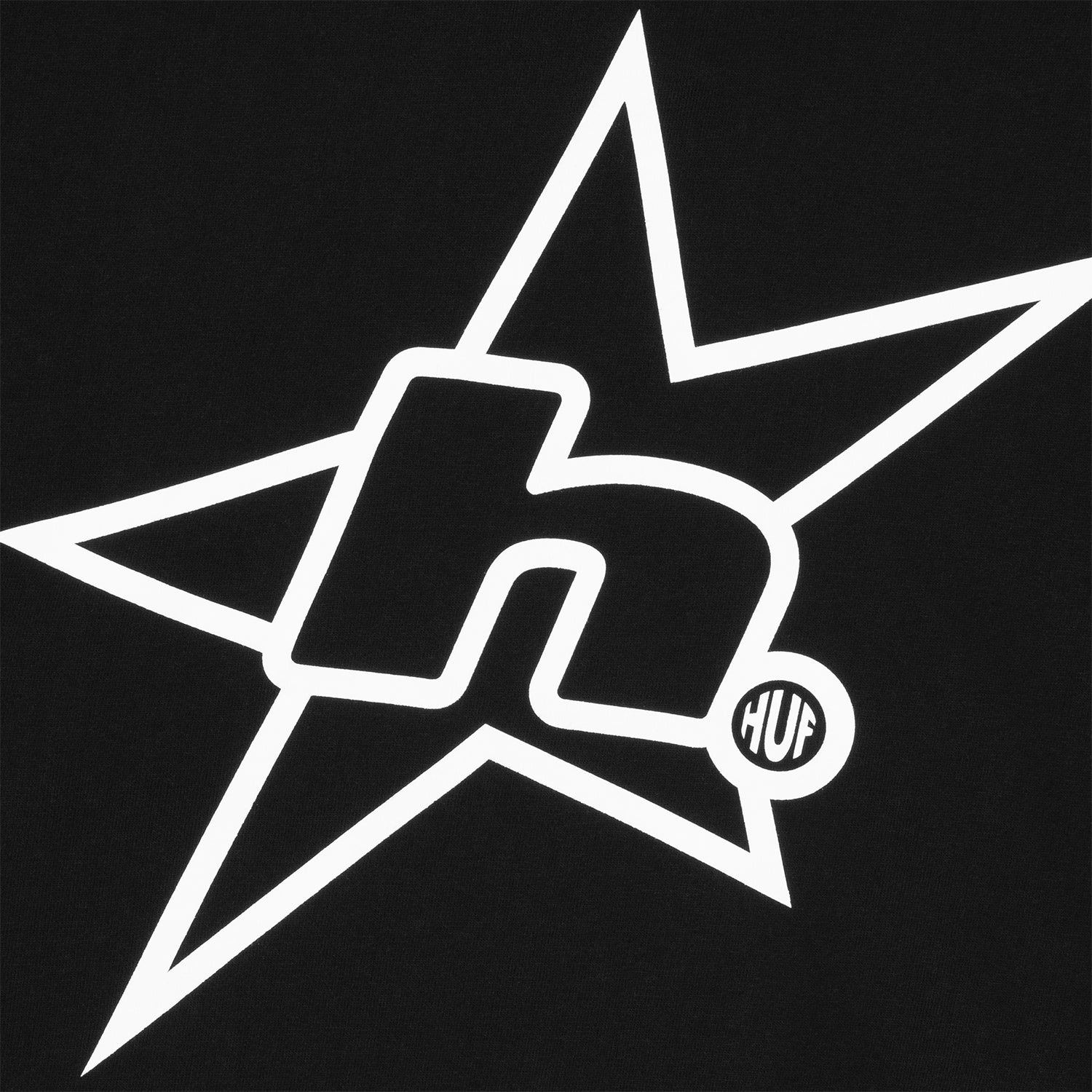 HUF (ハフ) Worldwide JP /HOODIES(パーカー)/ H STAR LOGO HOODIE商品 / BLACK