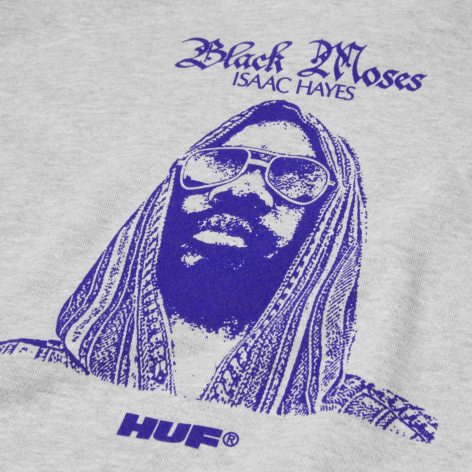 HUF (ハフ) Worldwide JP /HOODIES(パーカー)/ HUF X ISAAC HAYES BLACK MOSES HEAVYWEIGHT HOODIE商品 / ASH