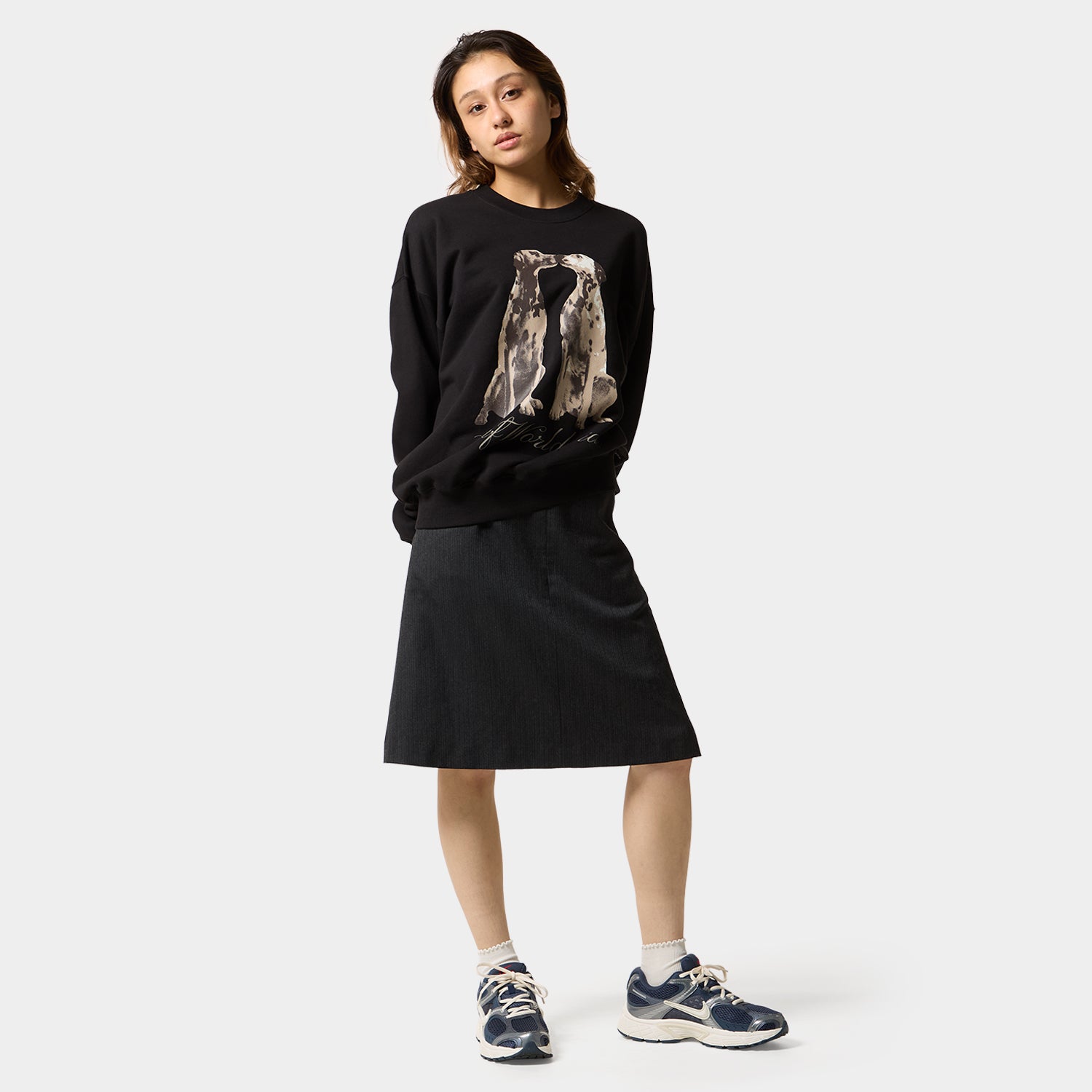 HUF (ハフ) Worldwide JP /SWEATSHIRTS(スウェットシャツ)/ DOGGED CREW商品 / ASH GREY