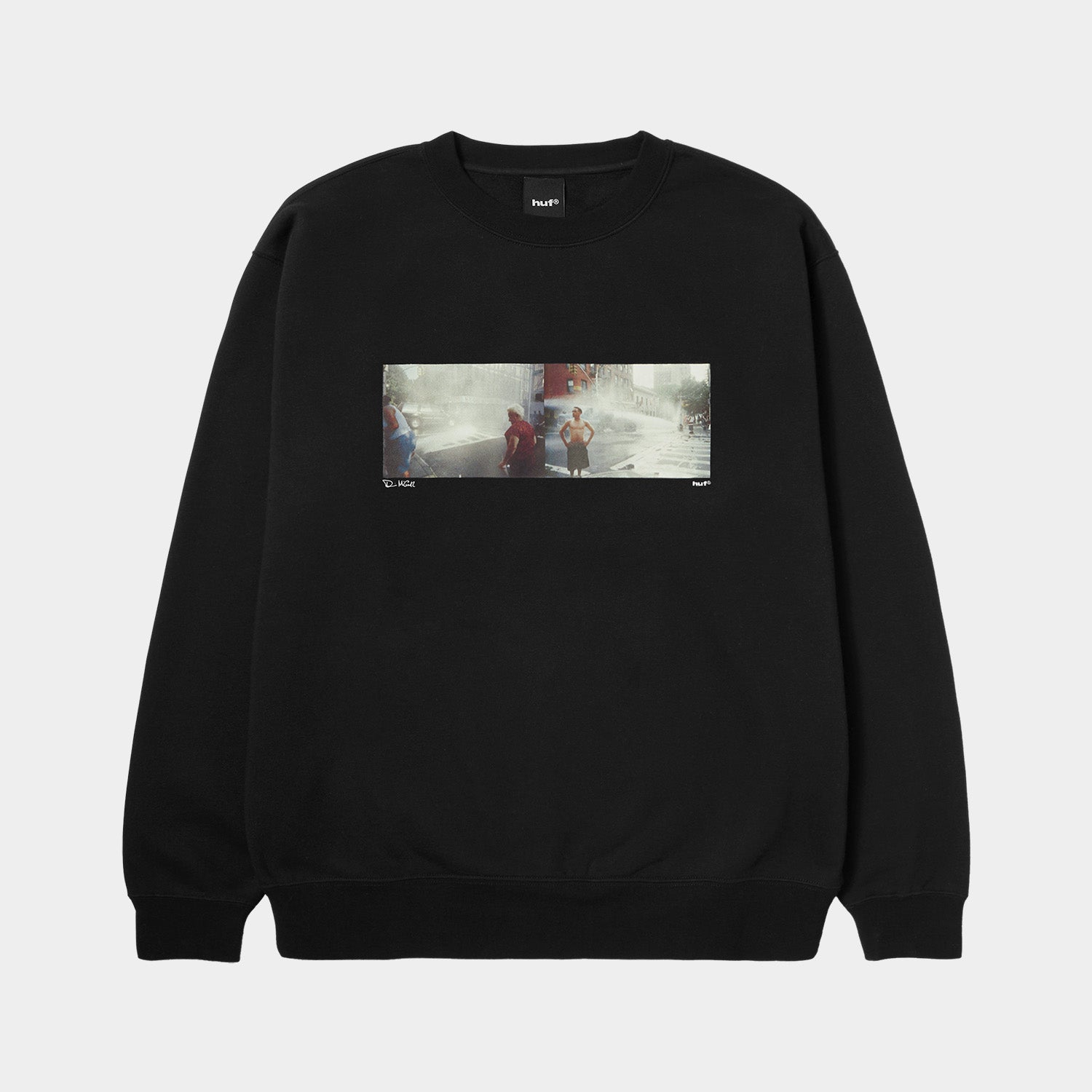HUF (ハフ) Worldwide JP /SWEATSHIRTS(スウェットシャツ)/ LOST MY WAY HOME CREW商品 / BLACK