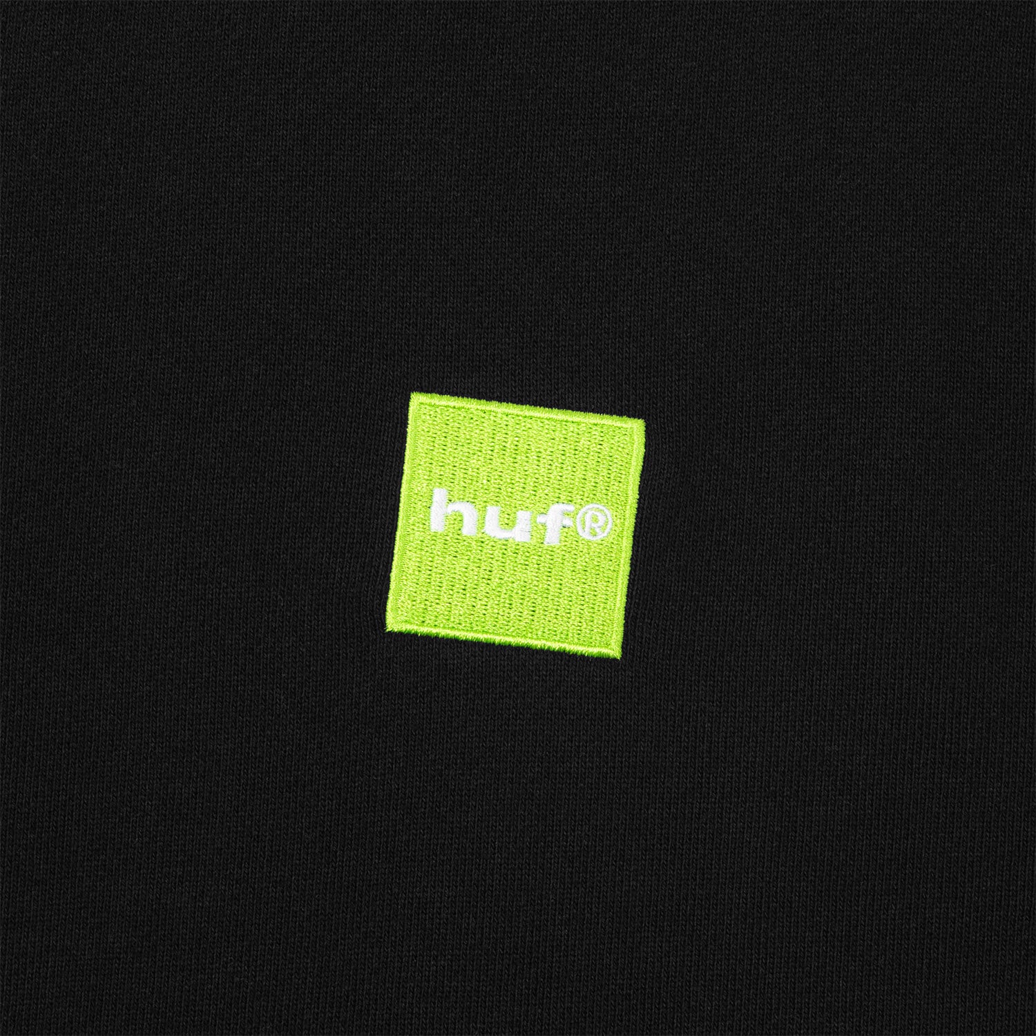 HUF (ハフ) Worldwide JP /HOODIES(パーカー)/ BOX LOGO EMB HOODIE商品 / BLACK