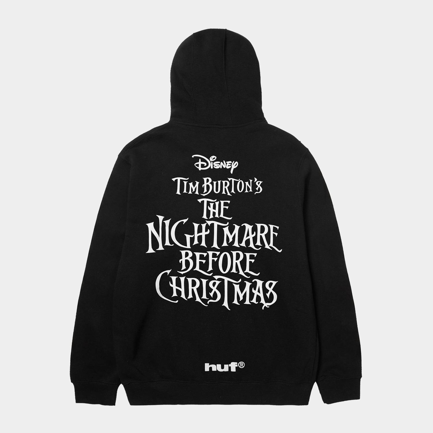 HUF (ハフ) Worldwide JP /HOODIES(パーカー)/ HUF X NIGHTMARE BEFORE CHRISTMAS JACK TOWN MEETING HOODIE商品 / BLACK