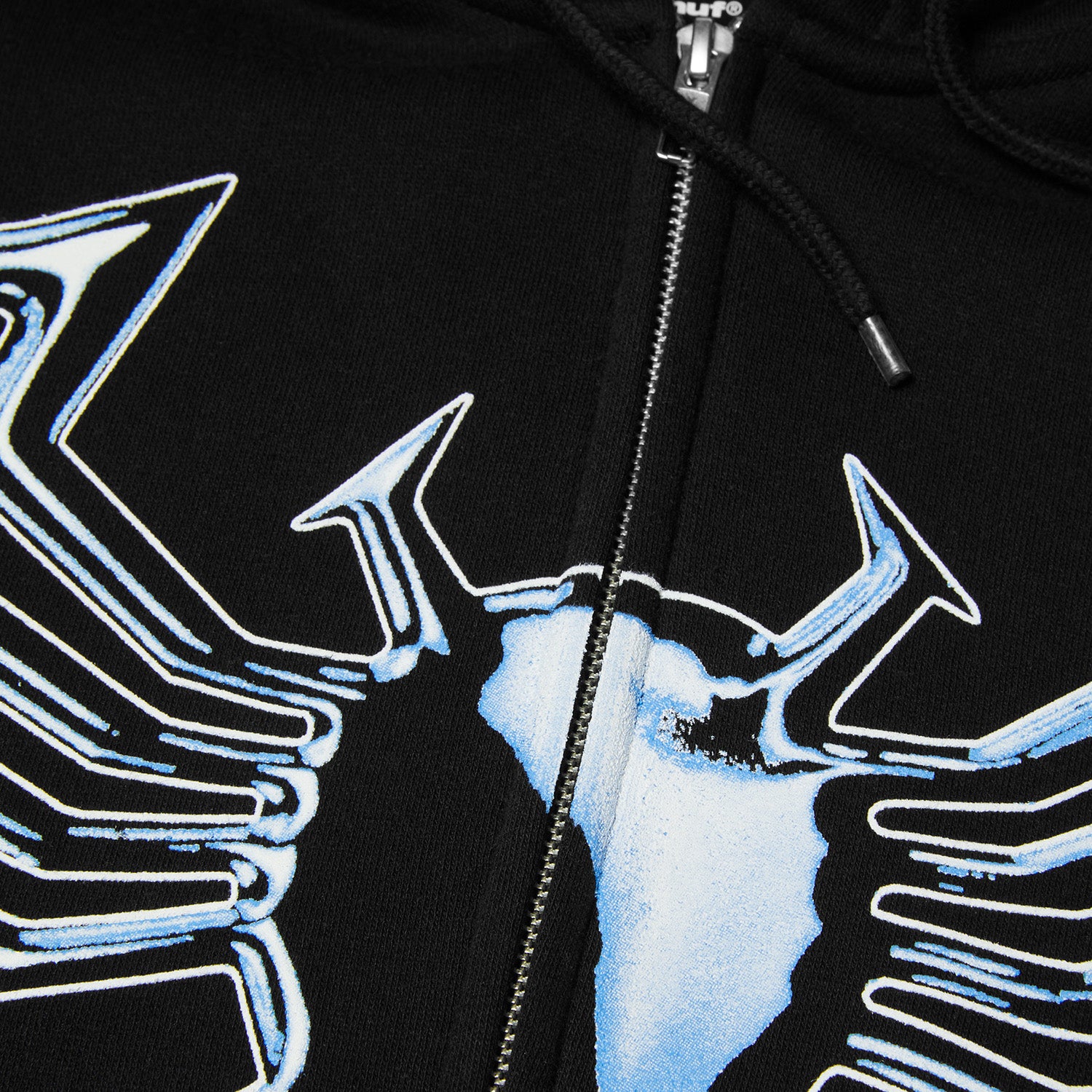 HUF (ハフ) Worldwide JP /HOODIES(パーカー)/ HUF X MARVEL VENOM FULLZIP HOODIE商品 / BLACK