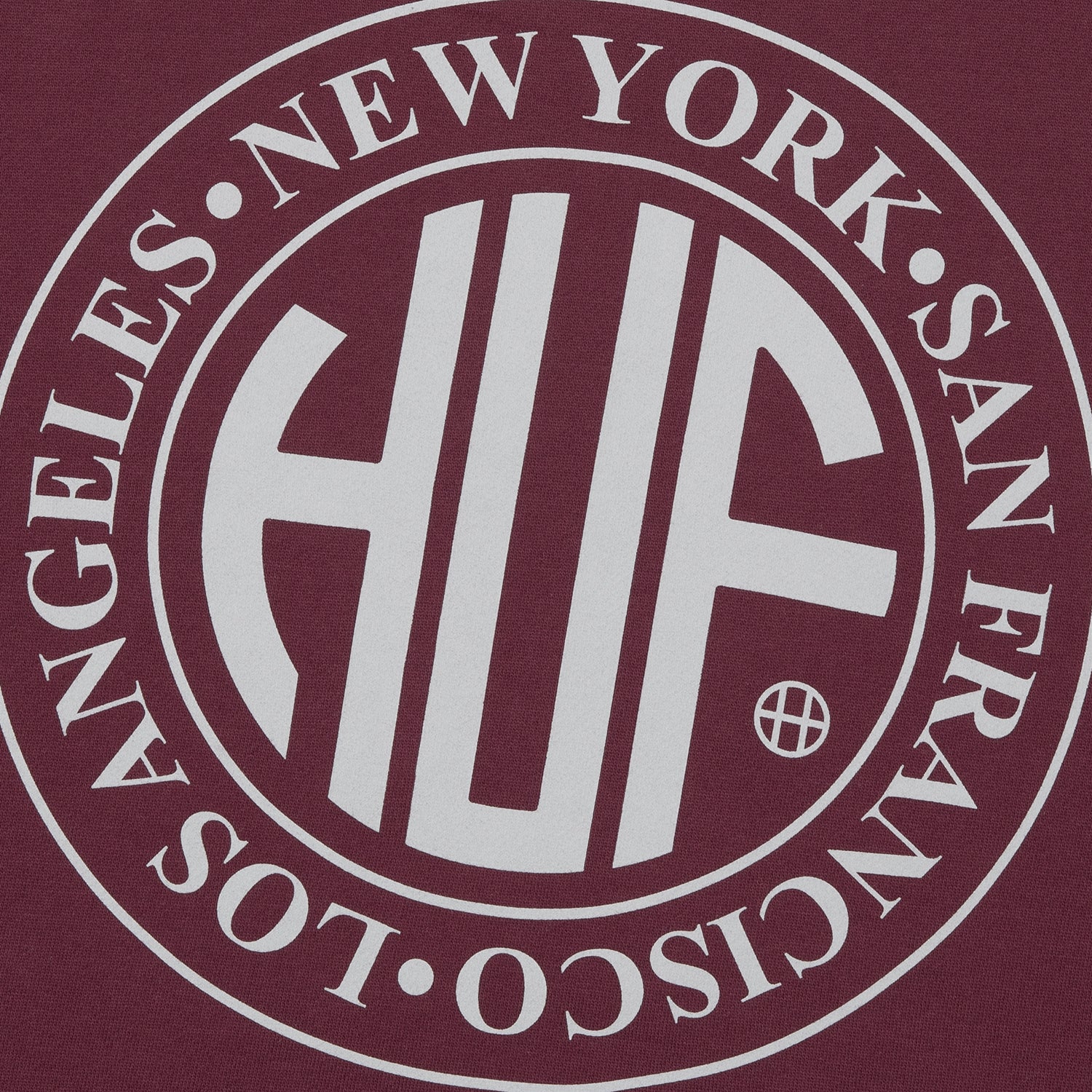 HUF (ハフ) Worldwide JP /SWEATSHIRTS(スウェットシャツ)/ REGIONAL CREWNECK商品 / BLACK