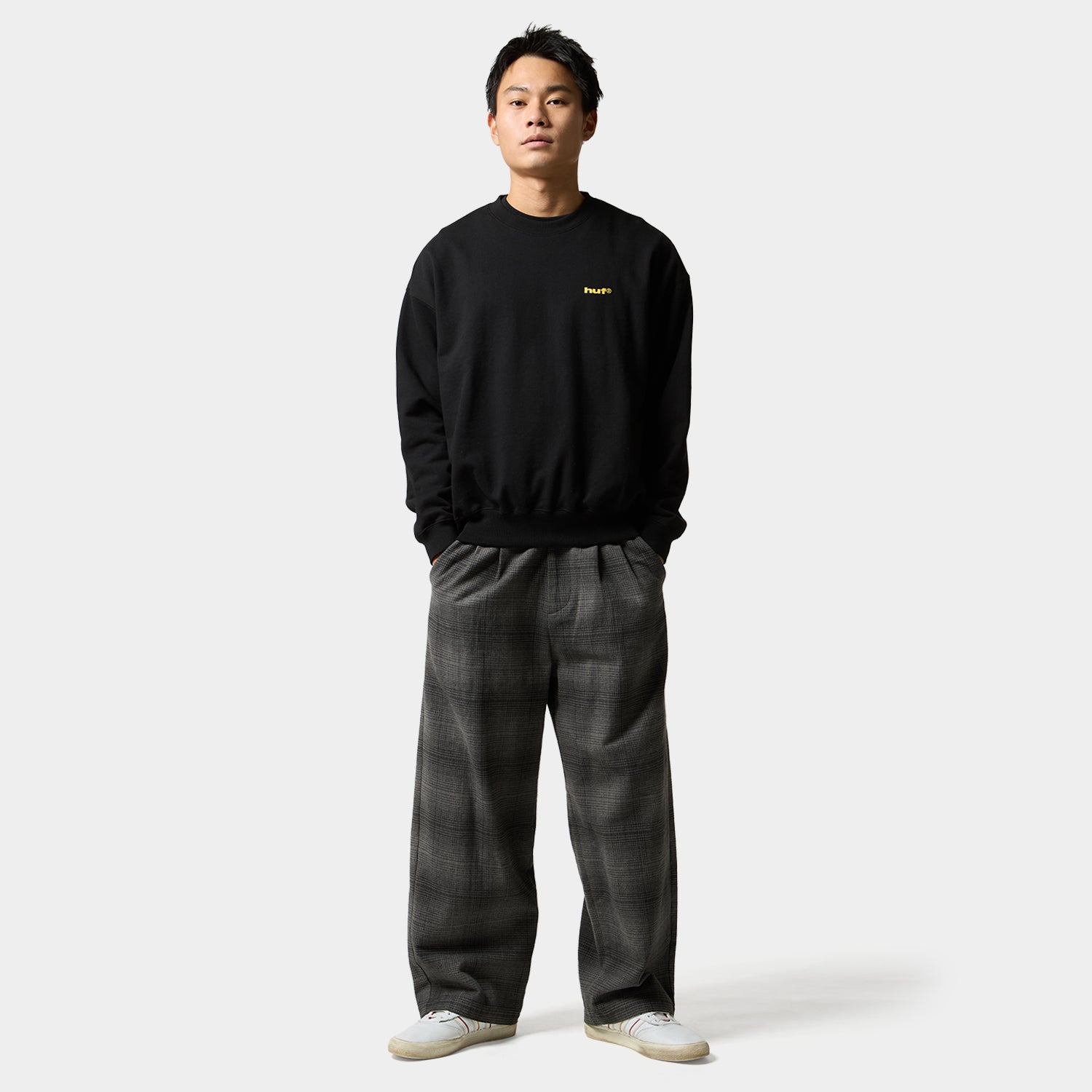 HUF (ハフ) Worldwide JP /SWEATSHIRTS(スウェットシャツ)/ COMMUNITY SUPPORT CREW商品 / ASH GREY