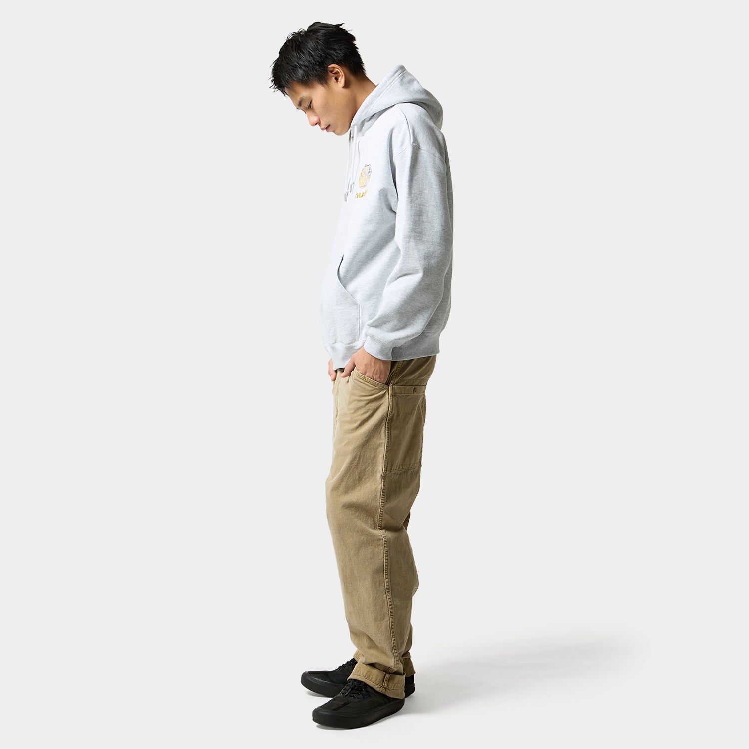 HUF (ハフ) Worldwide JP /HOODIES(パーカー)/ HUF X J.ROCC X STONES THROW HOODIE商品 / ASH GREY
