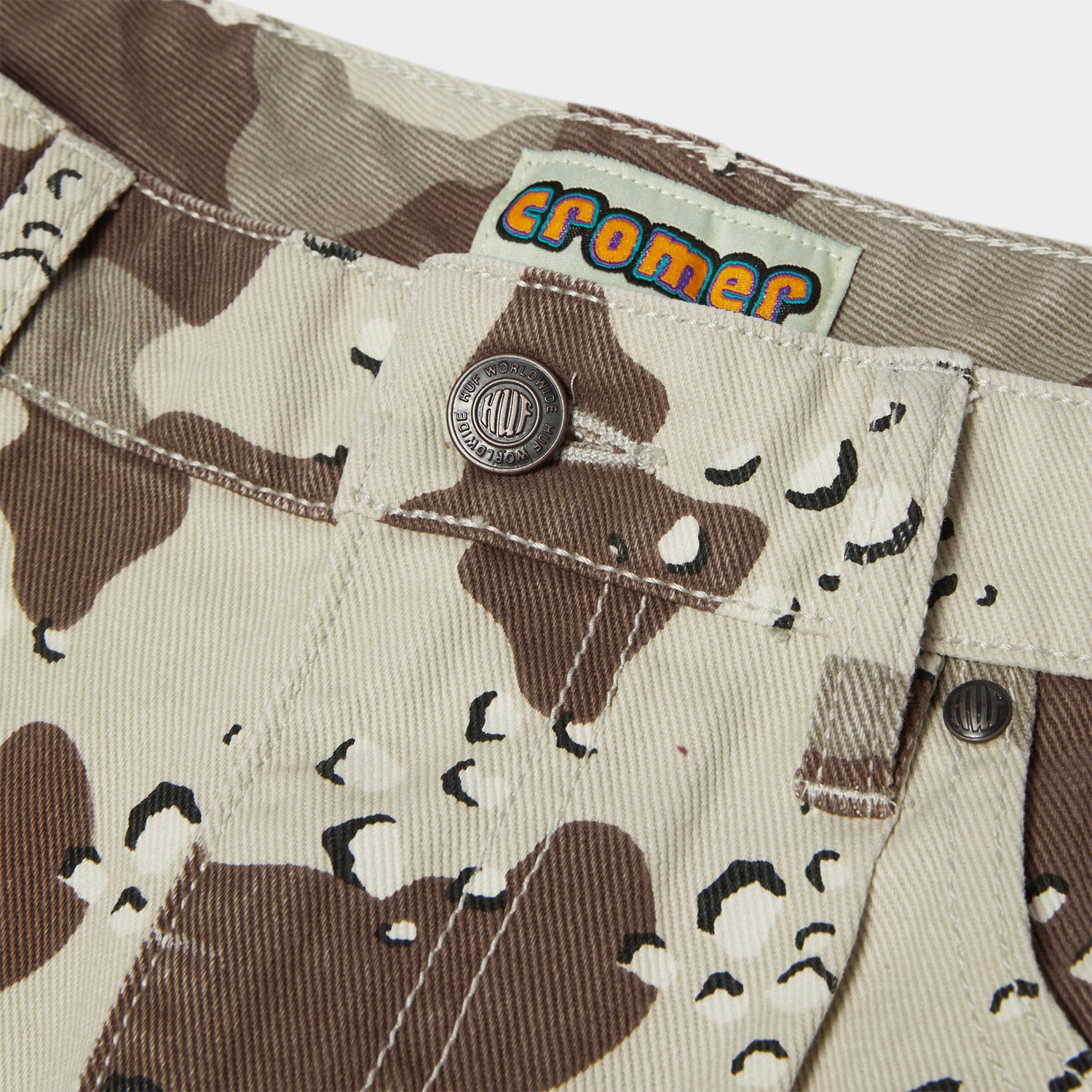 HUF (ハフ) Worldwide JP /PANTS(パンツ)/ CROMER CAMO PANT商品 / BROWN