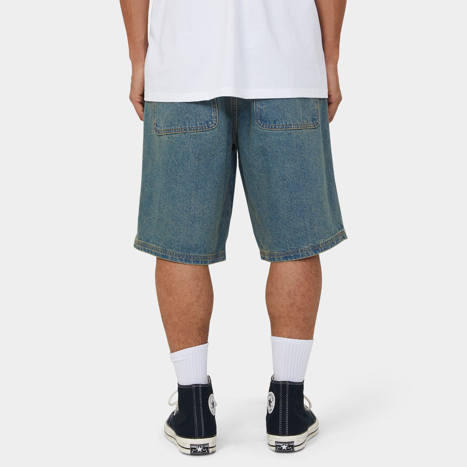 HUF (ハフ) Worldwide JP /SHORTS(ショーツ)/ KINDA LOOSE DOUBLE KNEE SHORT商品 / DIRTY WASH