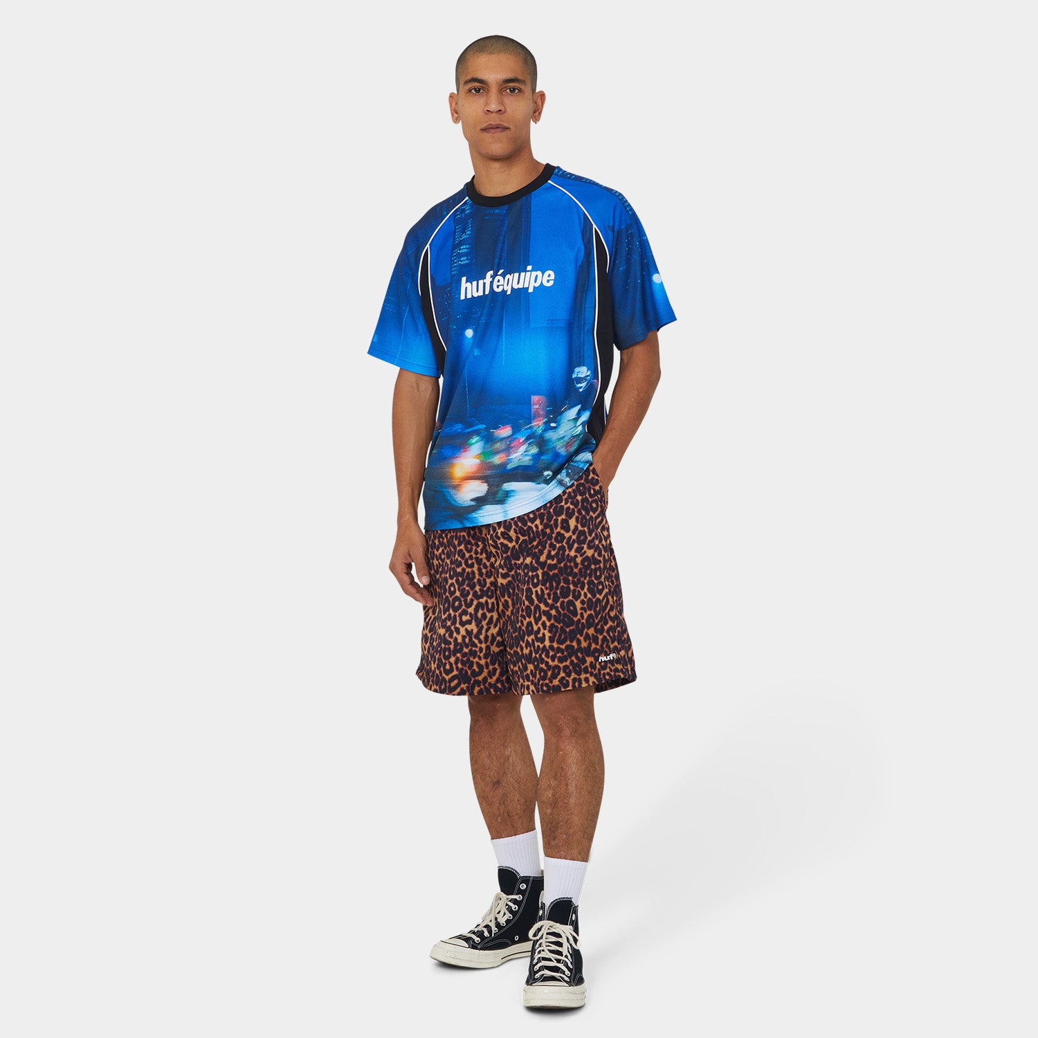 HUF (ハフ) Worldwide JP /SHORTS(ショーツ)/ 89 PRINTED EASY SHORT商品 / BROWN