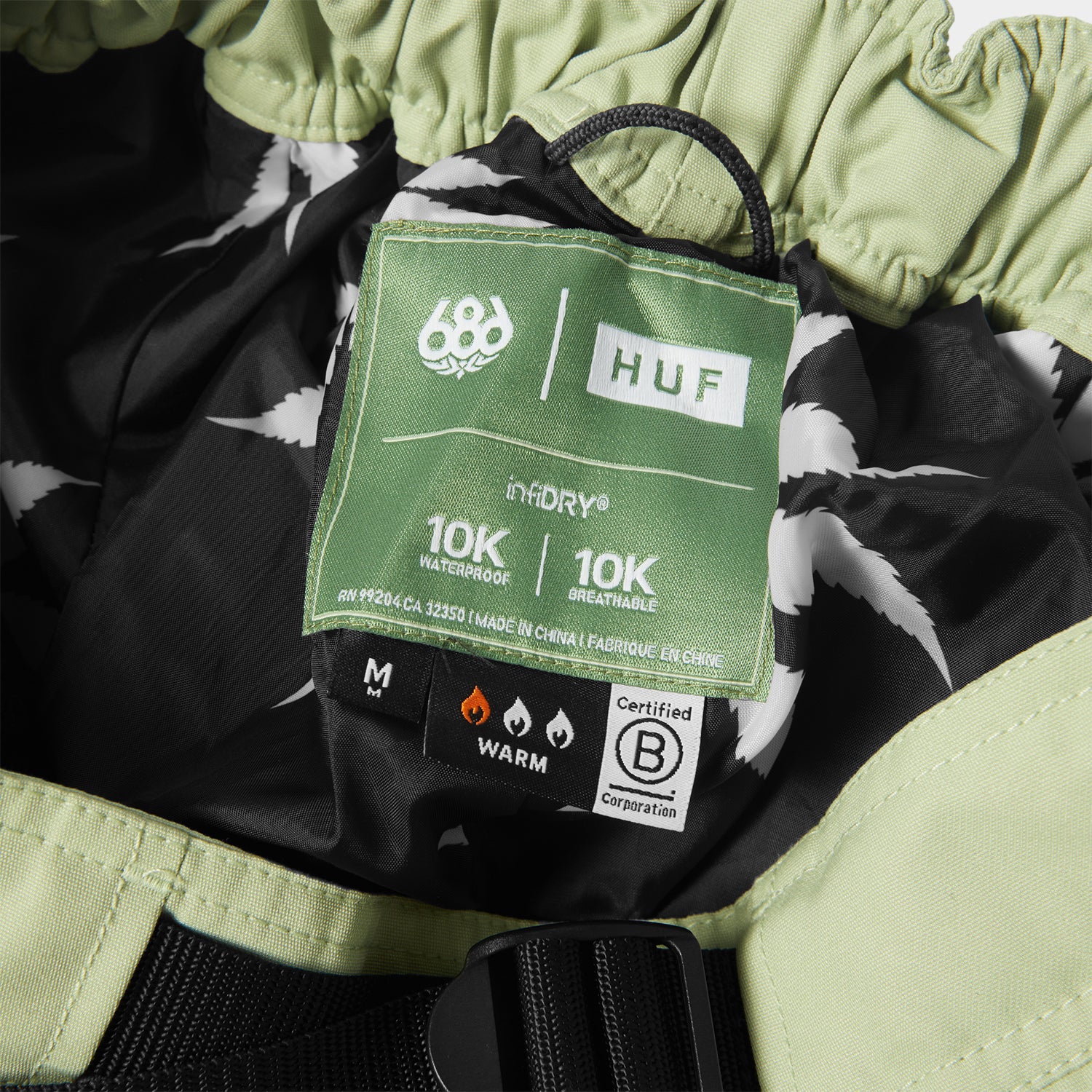 HUF (ハフ) Worldwide JP /PANTS(パンツ)/ HUF X 686 DOUBLE H PANT商品 / HUF GREEN