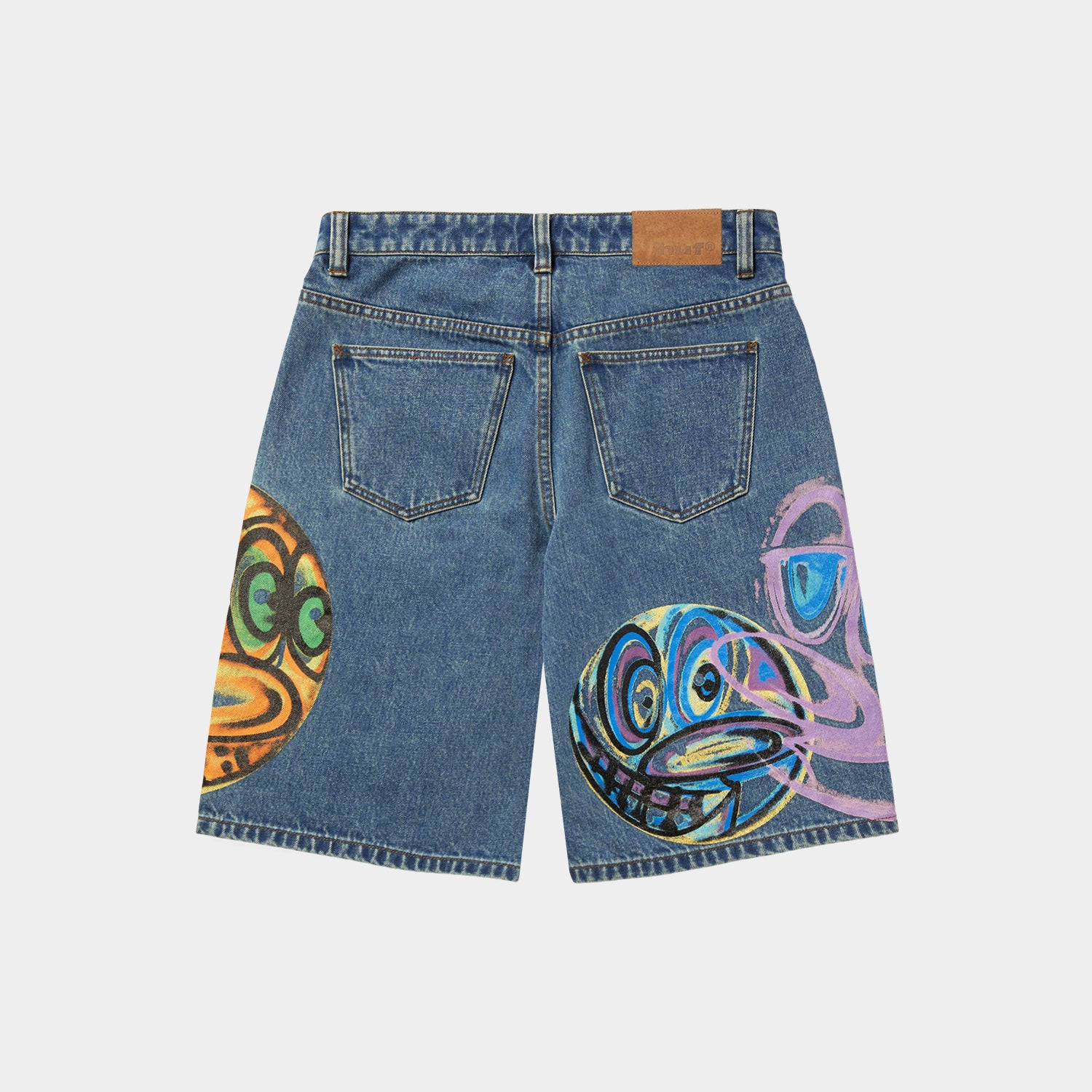 HUF (ハフ) Worldwide JP / SHORTS(ショーツ) / KENNY SCHARF SPRAY GUYS DENIM SHORT商品 / MULTI