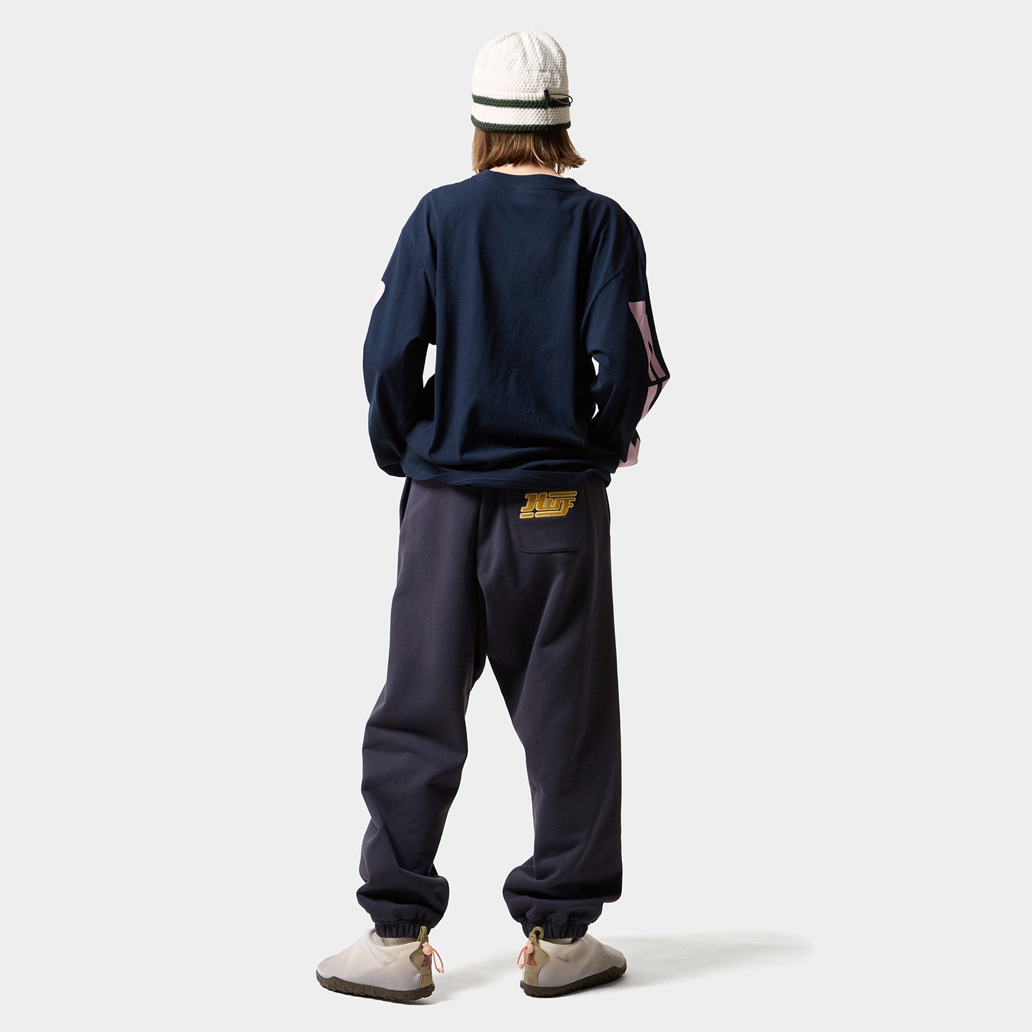 HUF (ハフ) Worldwide JP /PANTS(パンツ)/ EXHAUST FLEECE PANT商品 / NAVY