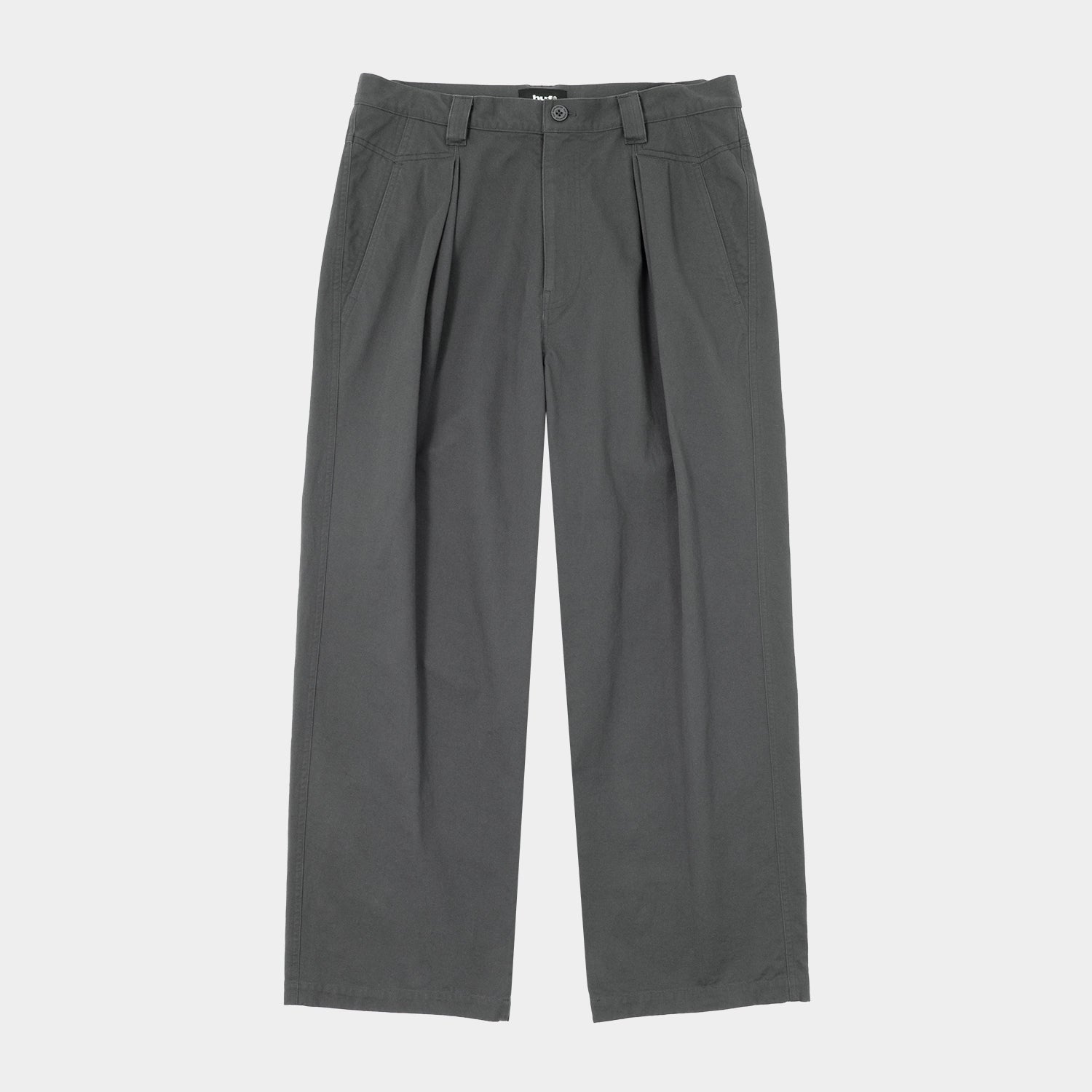 HUF (ハフ) Worldwide JP /PANTS(パンツ)/ HUF TWO TUCK TROUSER商品 / CHARCOAL GREY